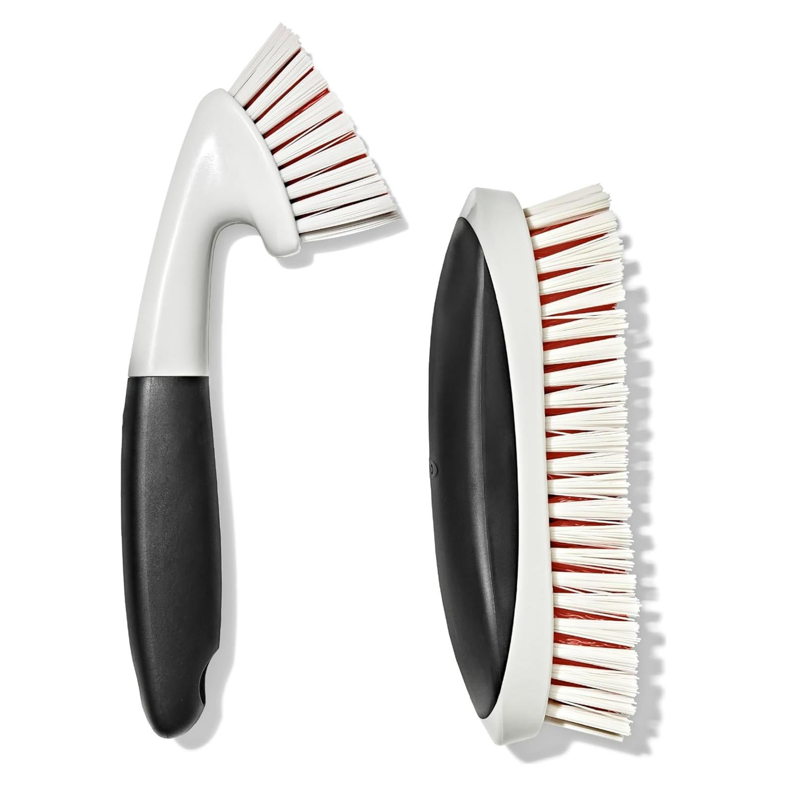 Juego de Cepillos OXO Good Grips para Juntas y Limpieza