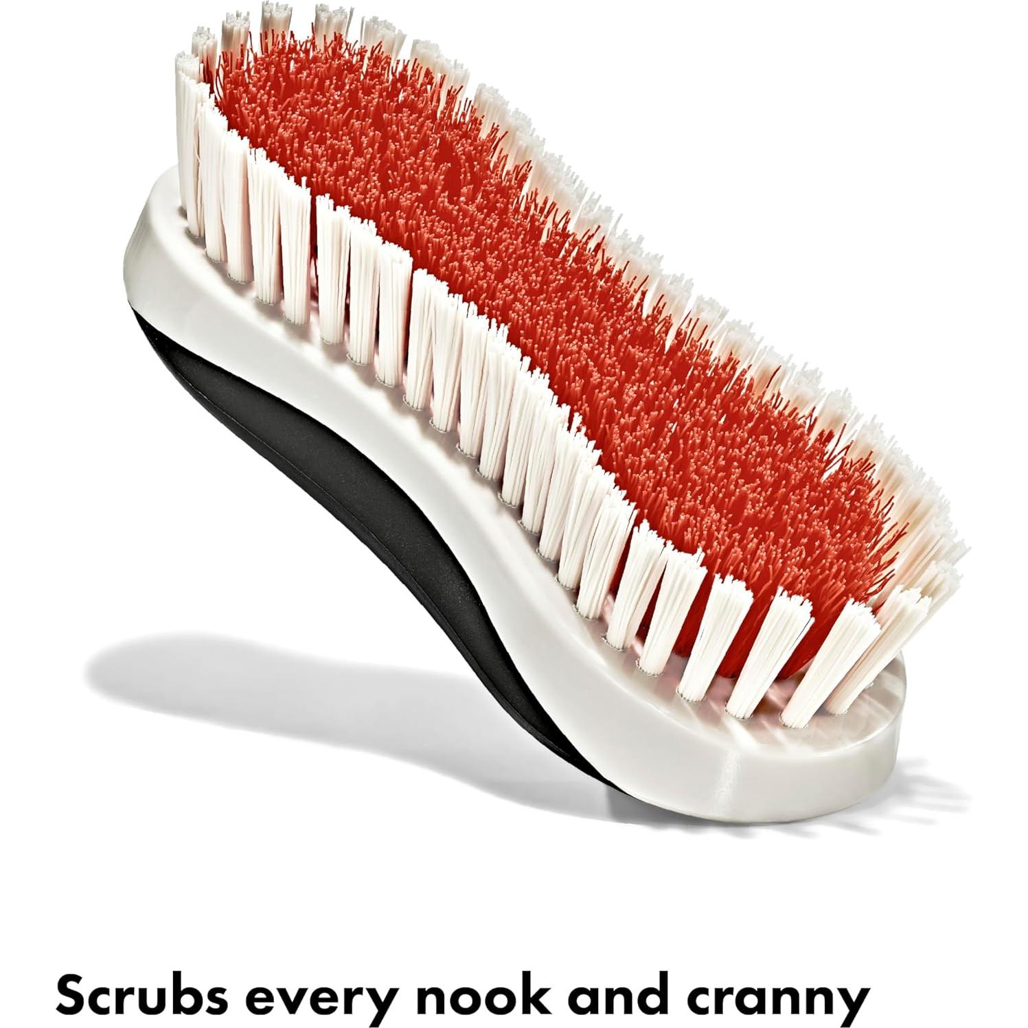 Juego de Cepillos OXO Good Grips para Juntas y Limpieza