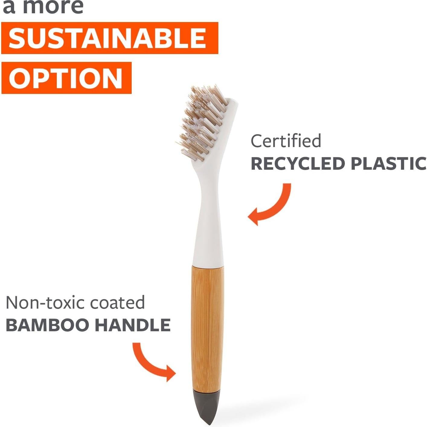 Cepillo de Limpieza Profunda Full Circle Micro Gestor - Bambú