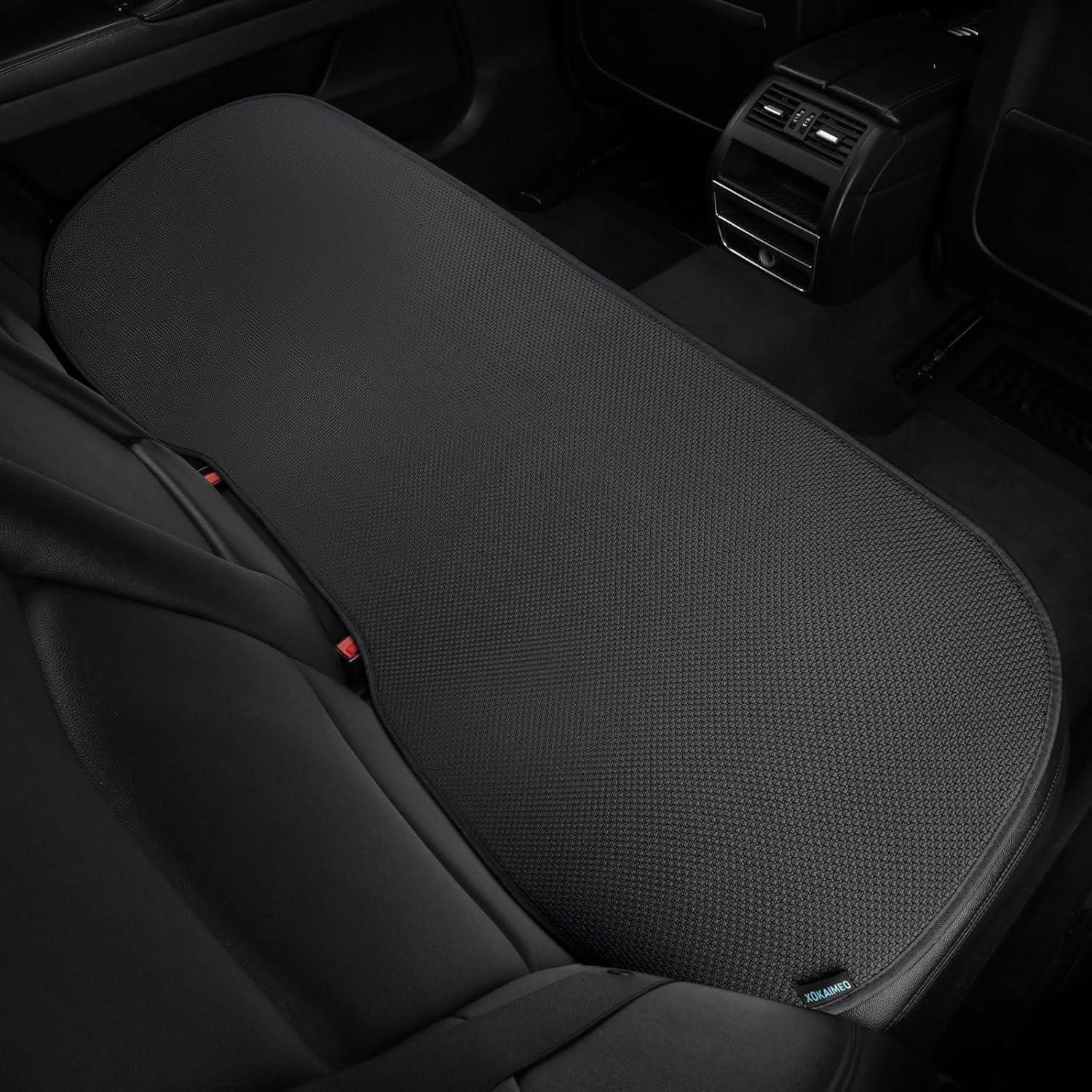 Cubiertas de Asiento Trasero Xokaimeo Negro Ajuste Universal