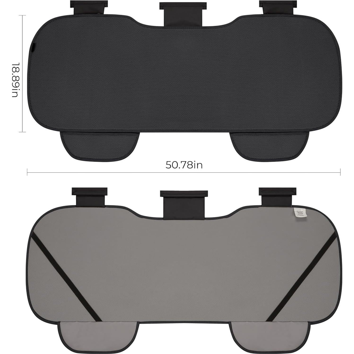 Cubiertas de Asiento Trasero Xokaimeo Negro Ajuste Universal