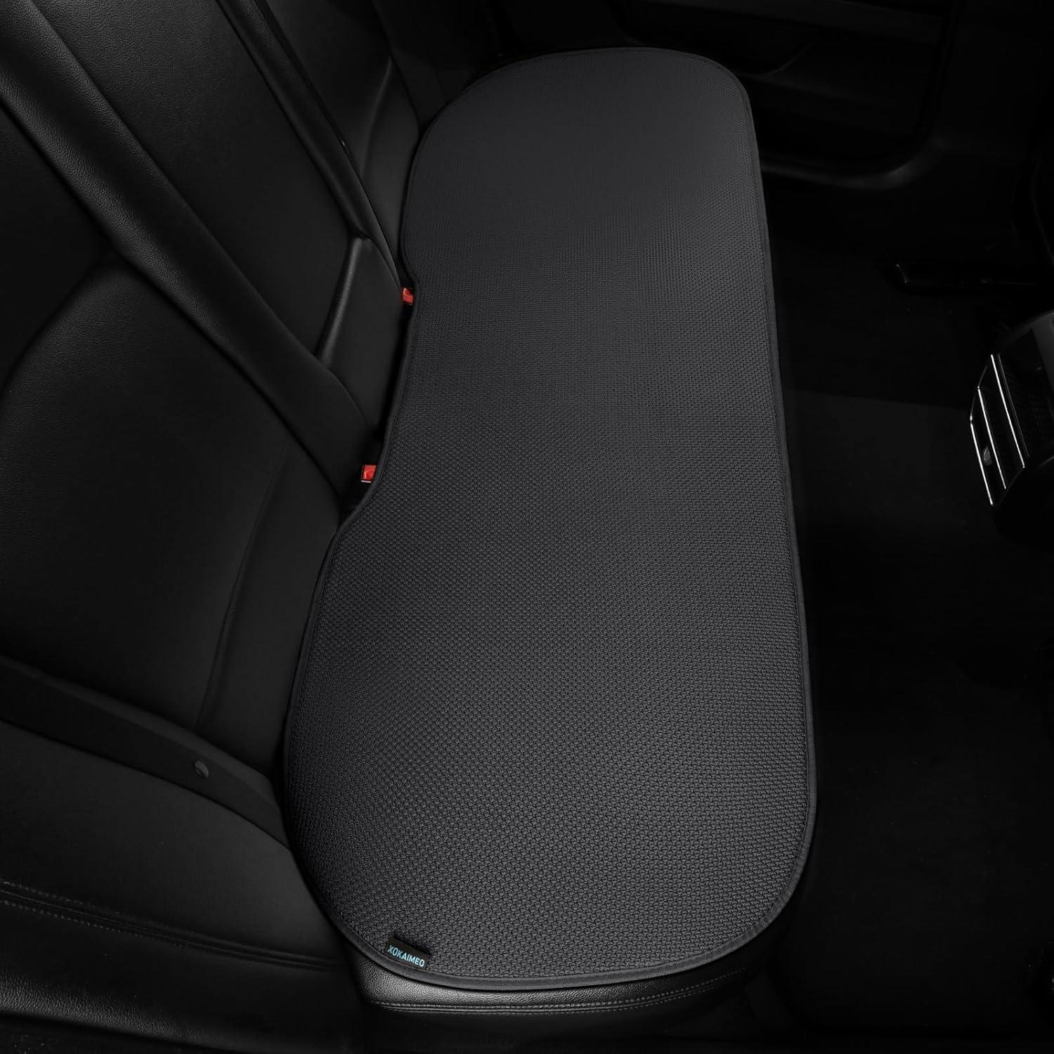 Cubiertas de Asiento Trasero Xokaimeo Negro Ajuste Universal