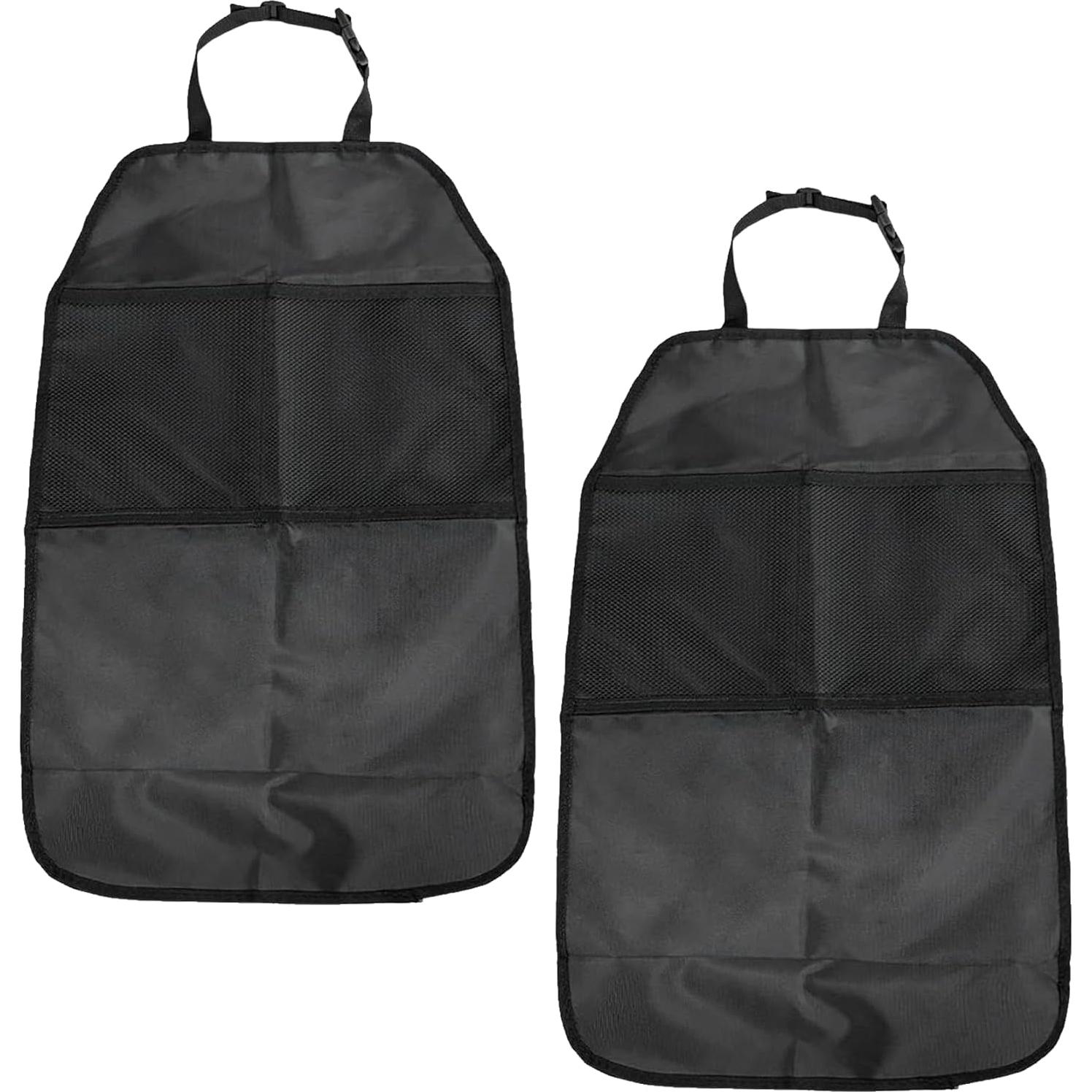 Protector de Asiento Trasero Tioollev 2PCS Impermeable Negro