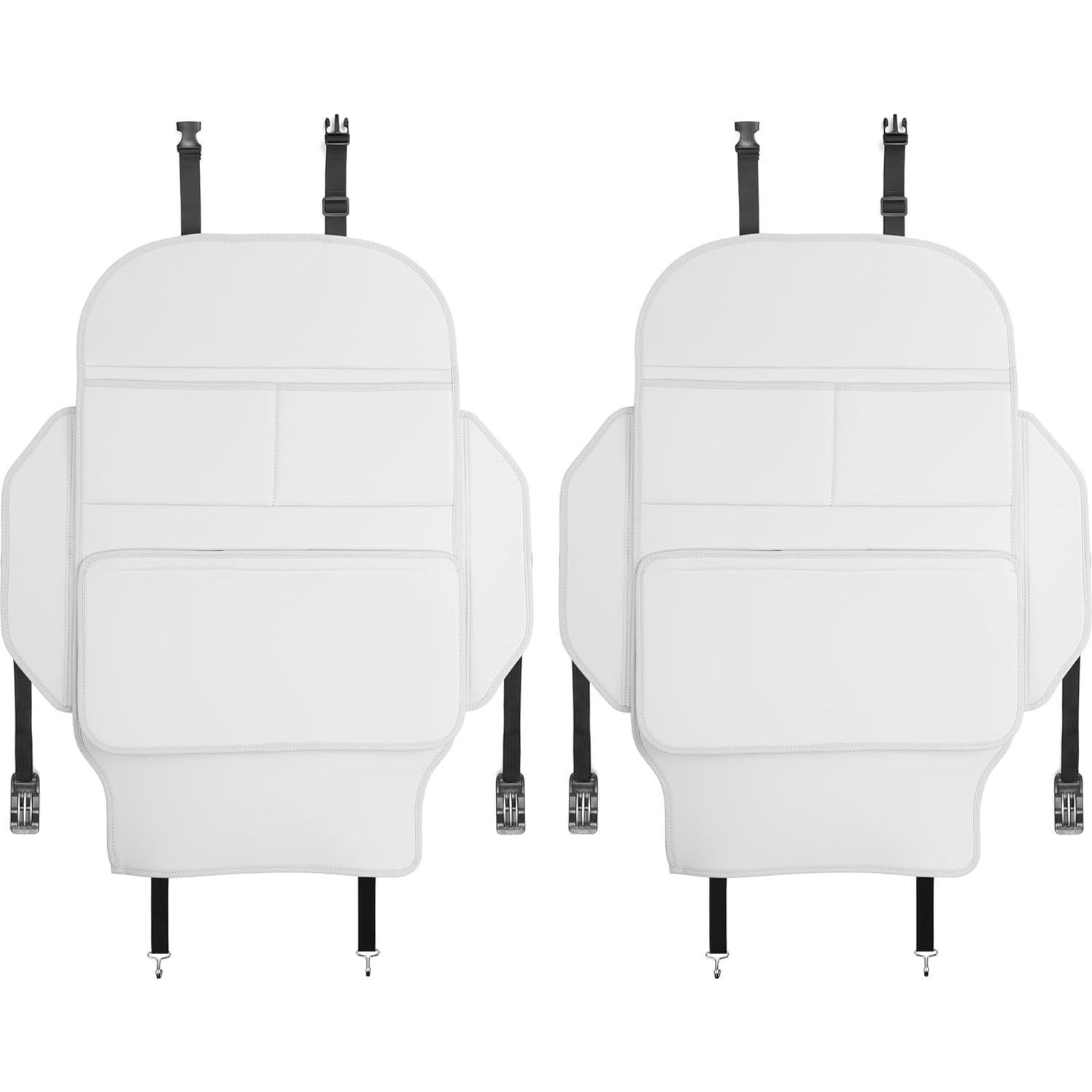 Protector de Asiento Trasero TAIKOO Blanco Crema - 2 Pcs