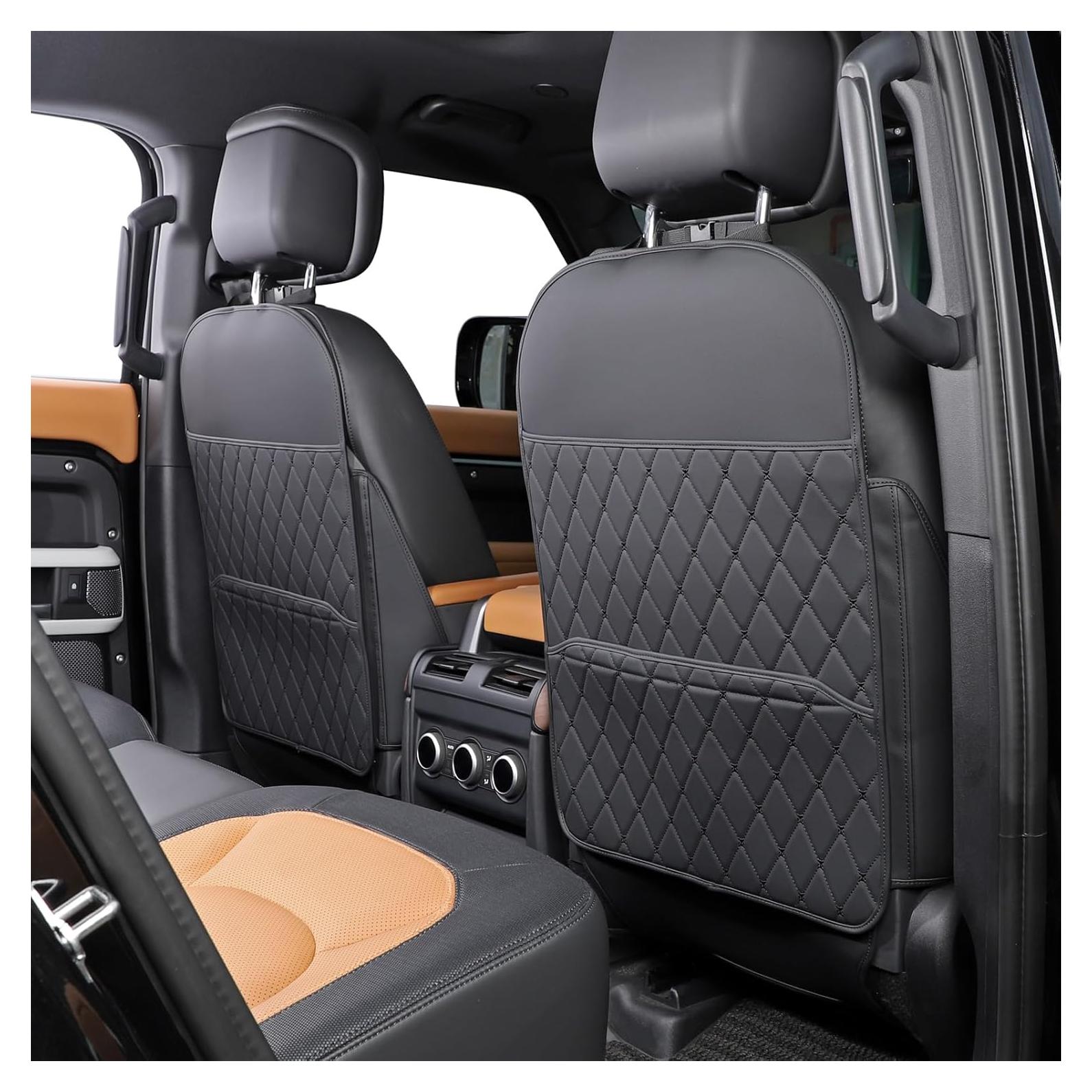 Protector de Respaldo de Asiento + Organizador Negro TK152225