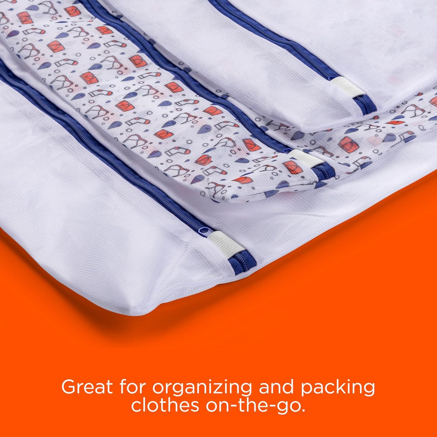 Bolsas de Lavado de Malla Tide - 3 Tamaños para Ropa Delicada