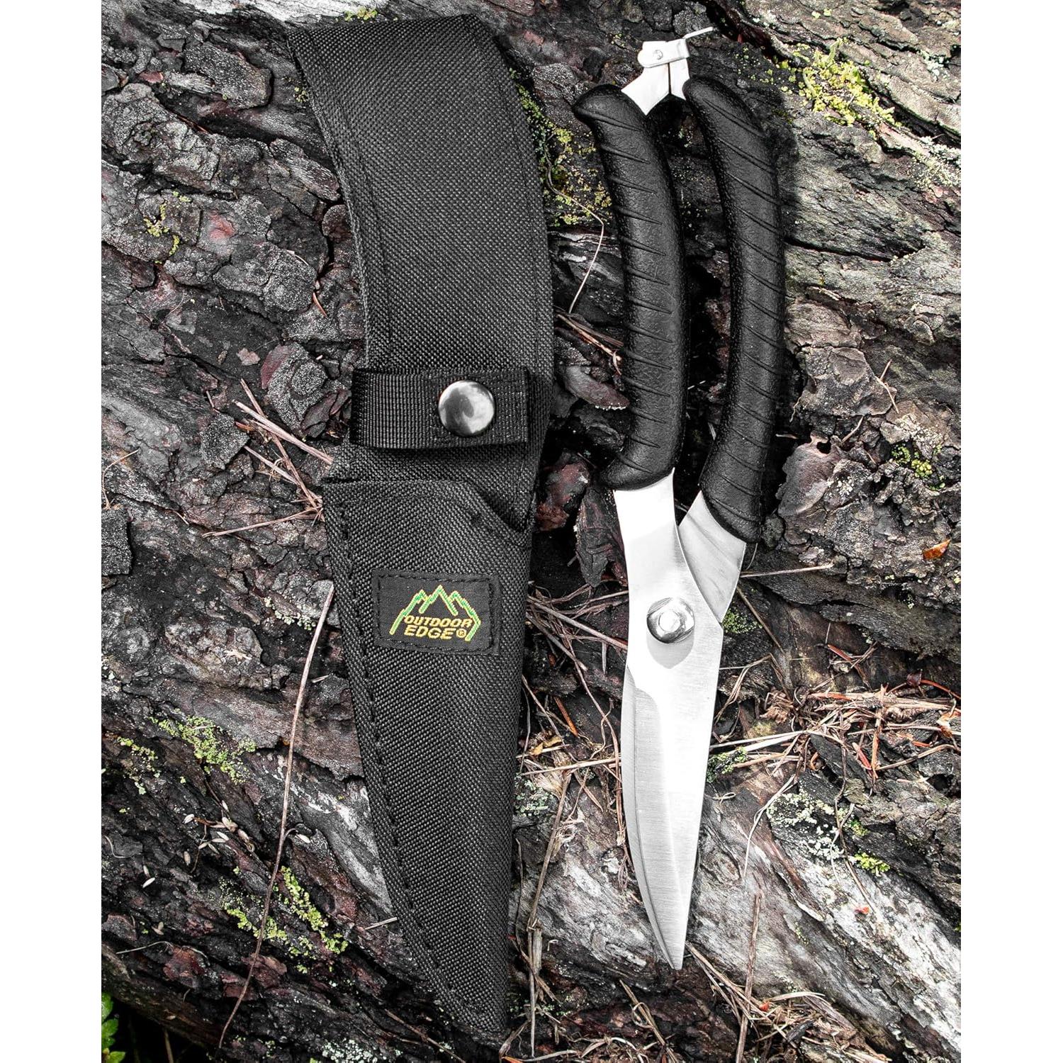 Tijeras para Caza Outdoor Edge OESC100-BRK - Acero Inoxidable