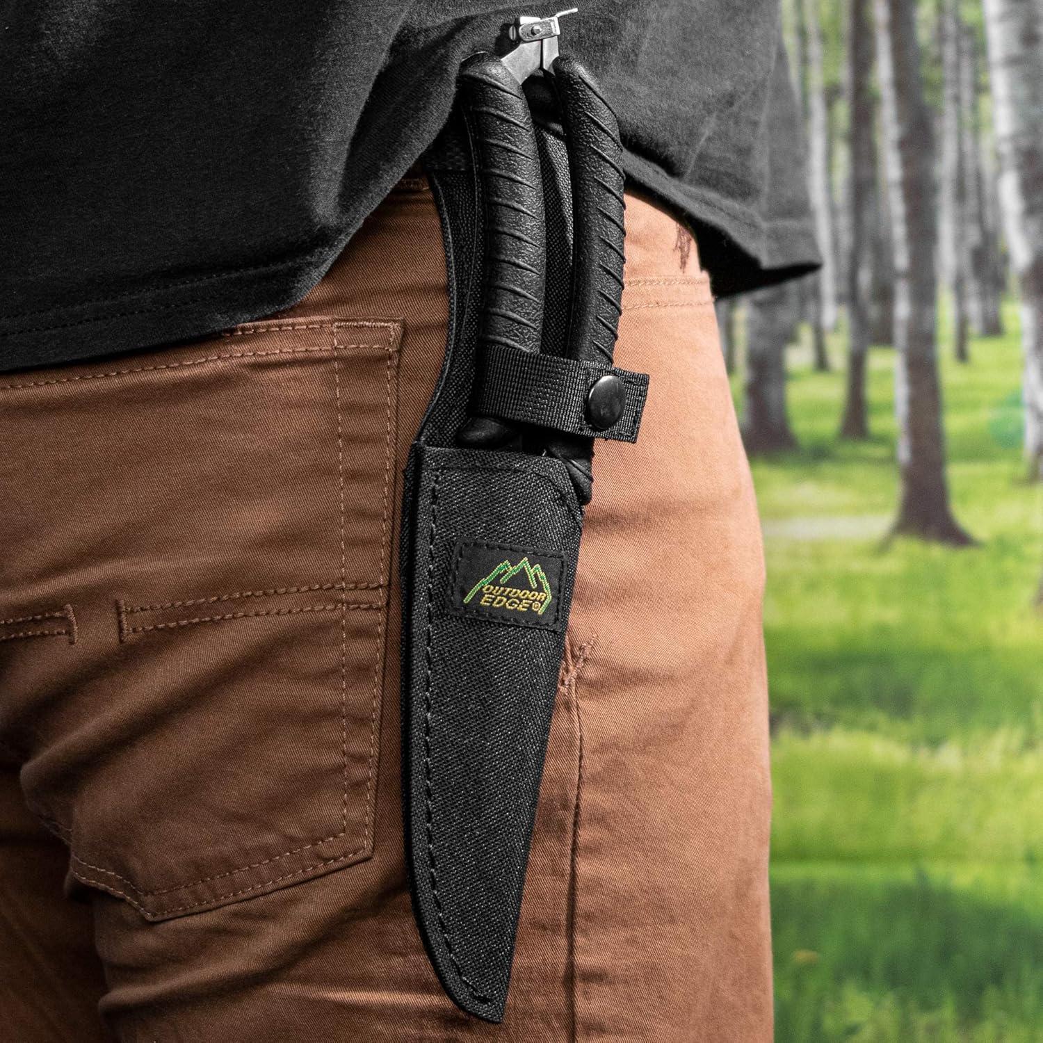 Tijeras para Caza Outdoor Edge OESC100-BRK - Acero Inoxidable