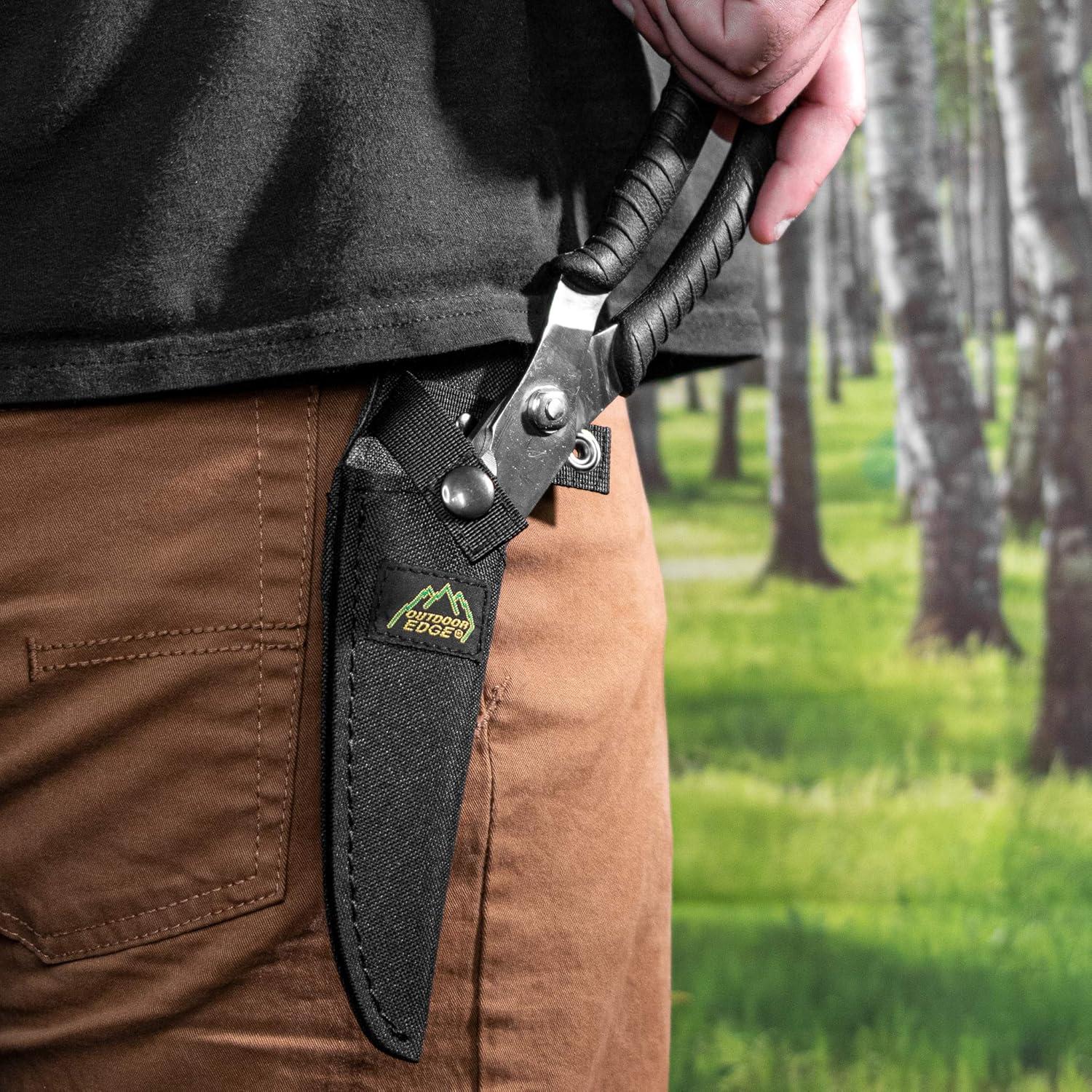 Tijeras para Caza Outdoor Edge OESC100-BRK - Acero Inoxidable