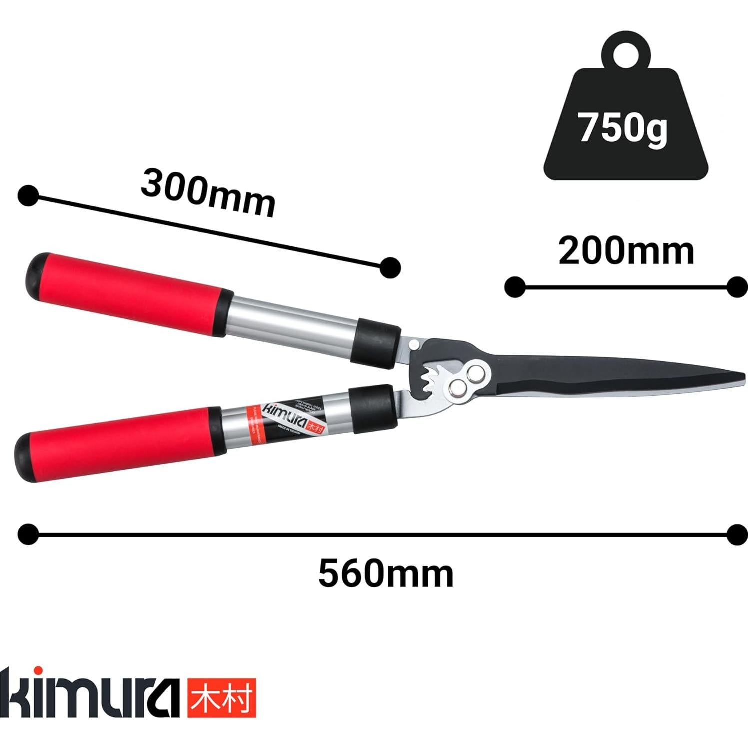 Tijeras de seto Kimura Pro 55.88 cm acero japonés SK5