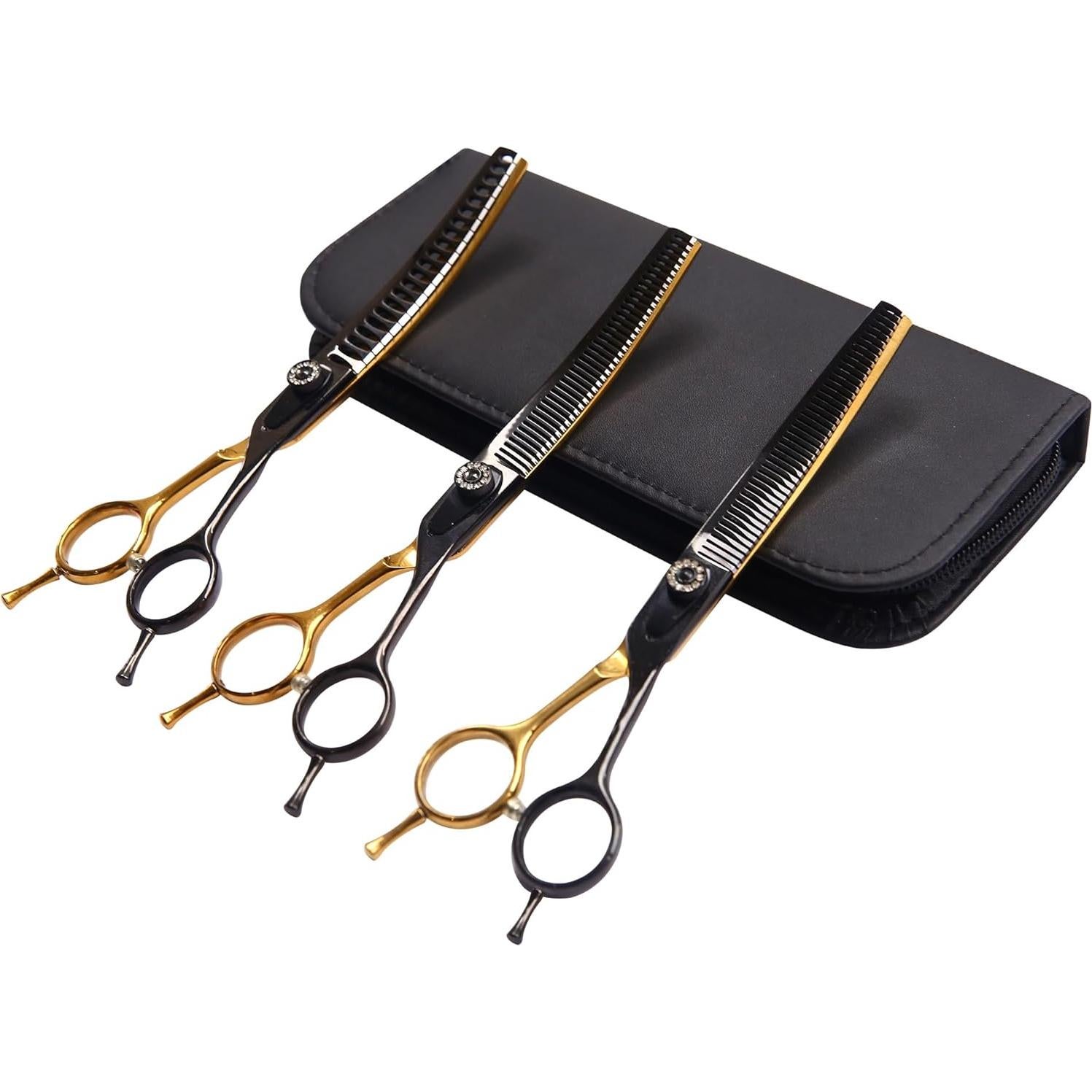 Tijera Curvada Mezcladora para Perros Hyzrqwyw 17.78 cm