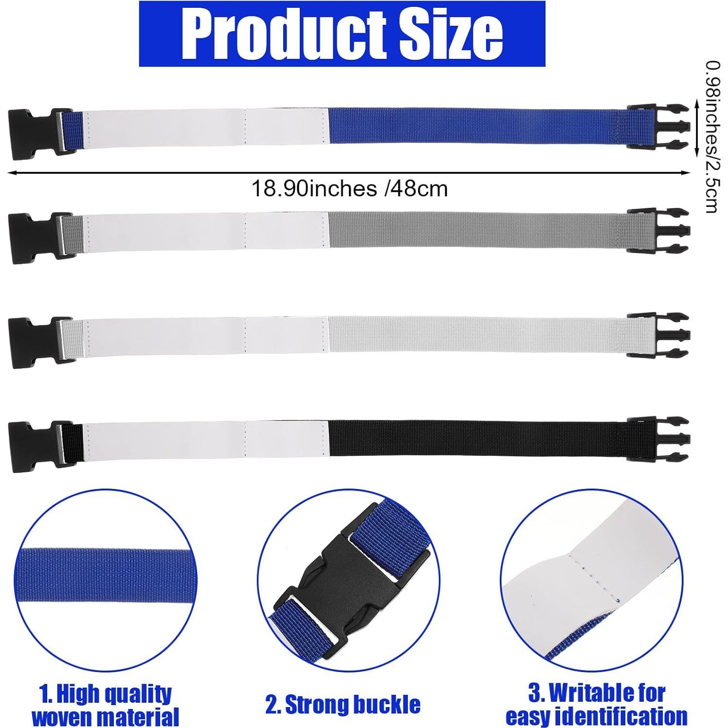 Correas de Lavandería 4 PCS Skrfren Ajustables Poliester