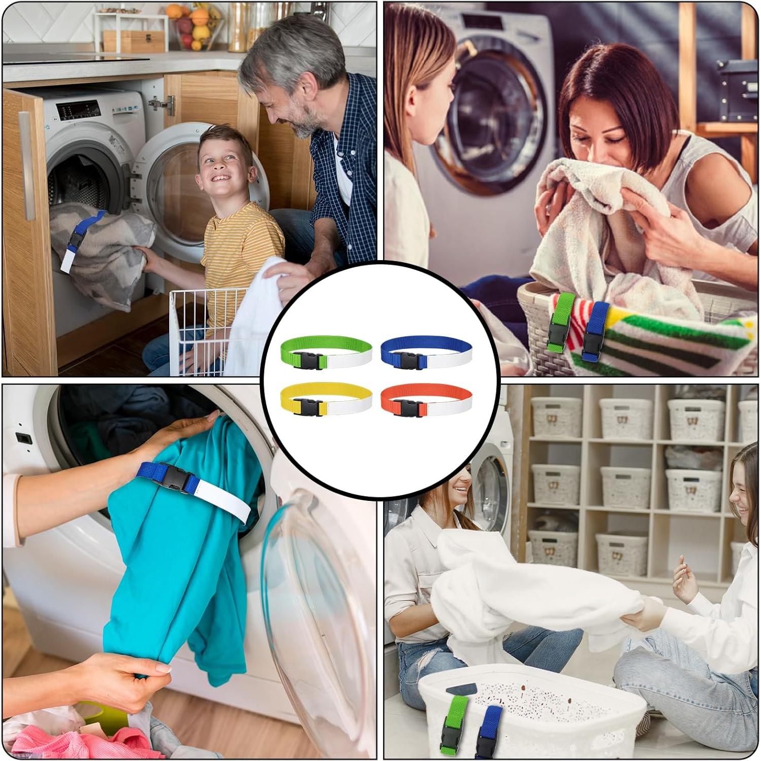 Correa de Lavandería Bremorou 48x2.5cm Ajustable Multicolor