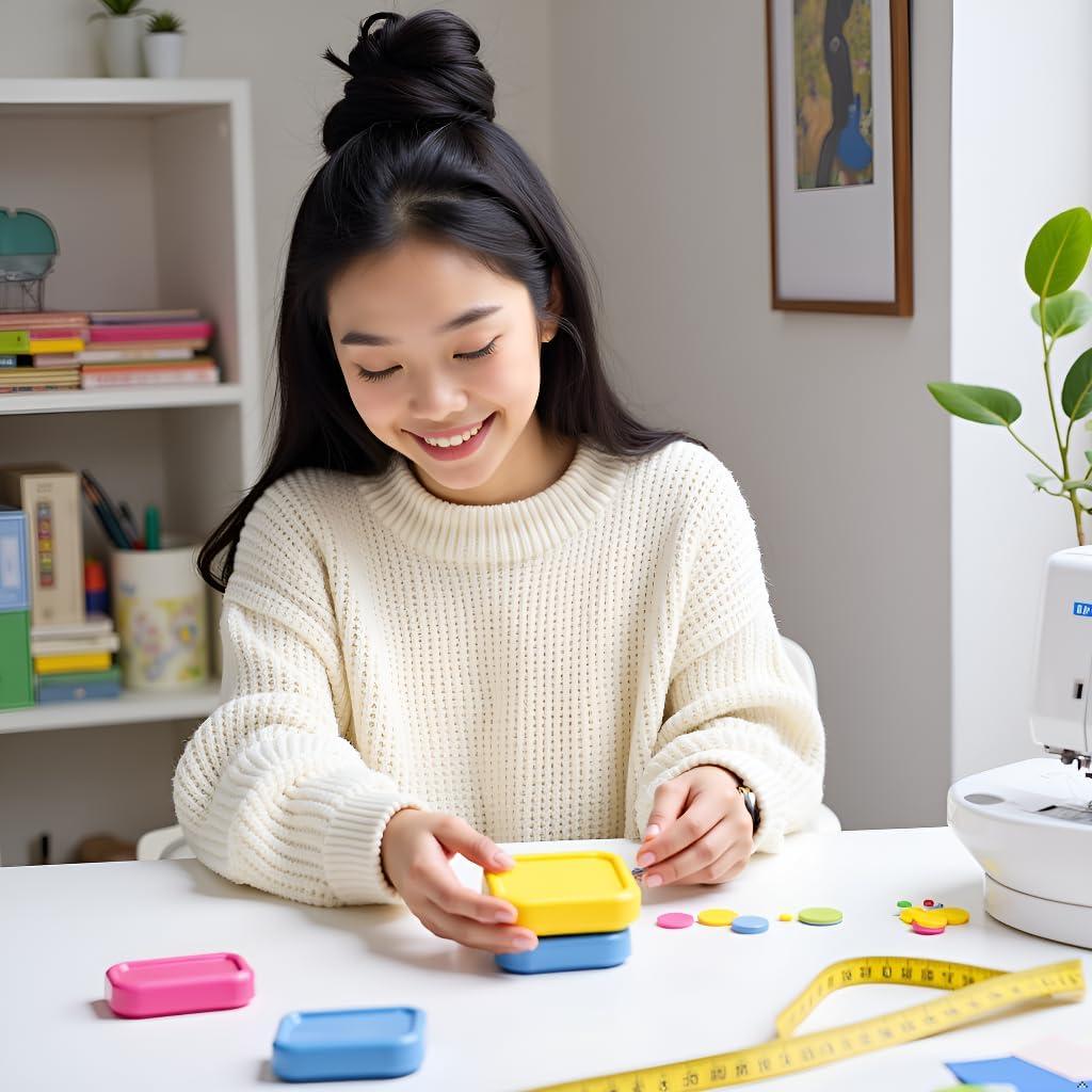 Set de 3 Almohadillas Magnéticas Cuadradas Yxinjy para Alfileres