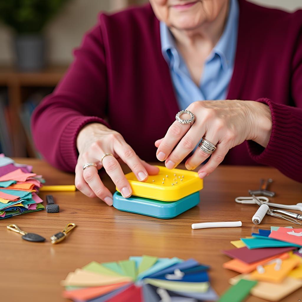 Set de 3 Almohadillas Magnéticas Cuadradas Yxinjy para Alfileres