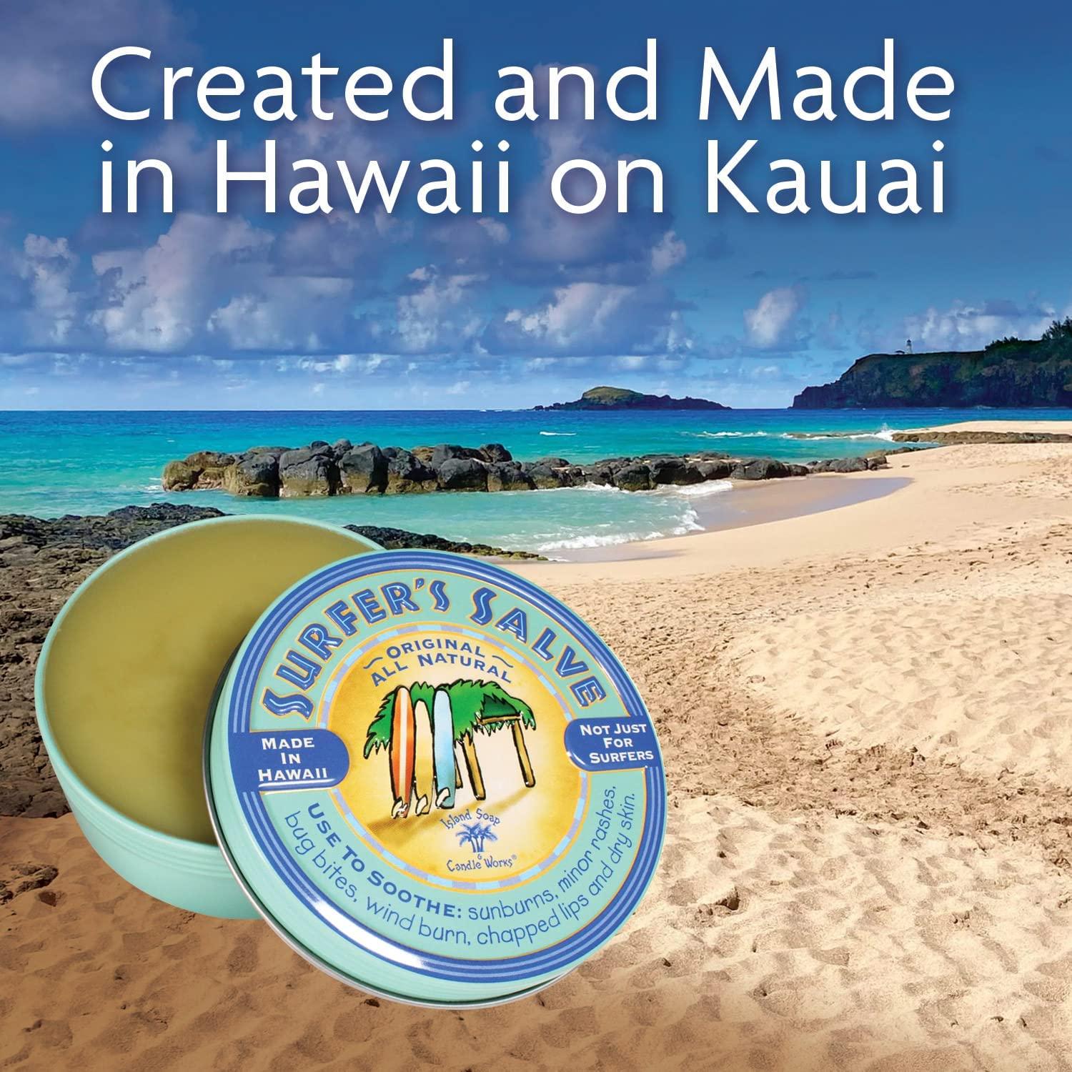 Bálsamo Natural Surfer's Salve Island Soap 14.17g - Hidratante