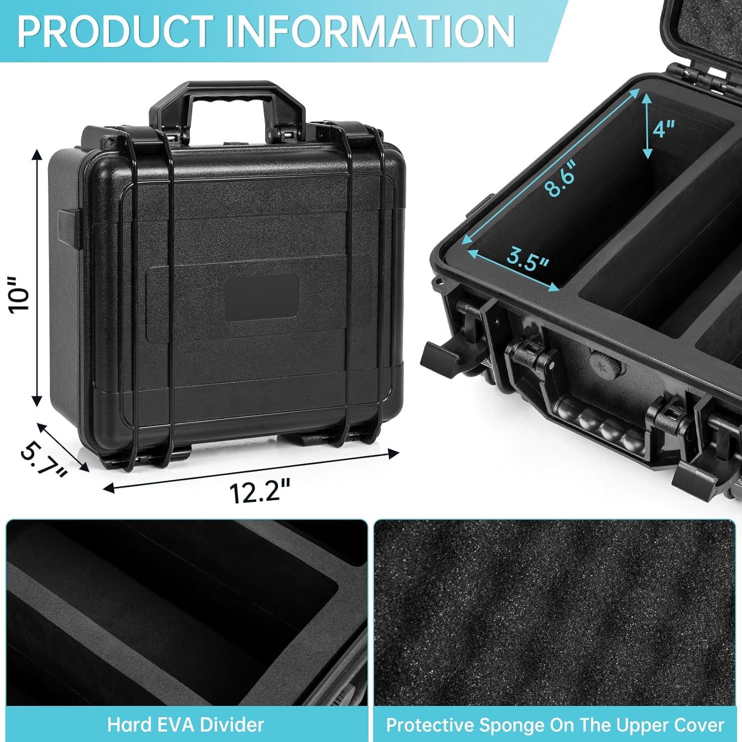 Caja de Almacenamiento WELIDAY para Tarjetas 300 Toploaders