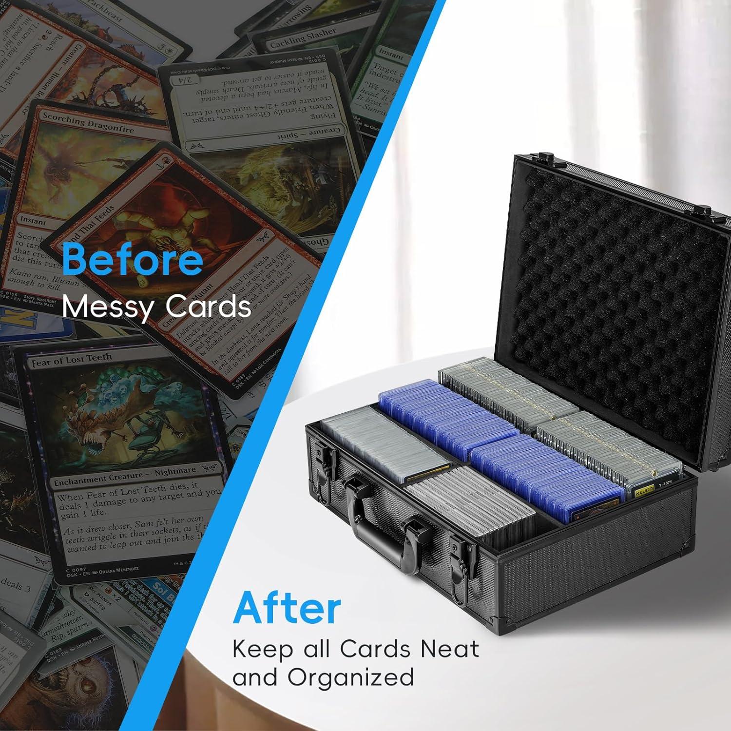 Caja de Almacenamiento ANNLOV para Tarjetas 600+ Toploaders