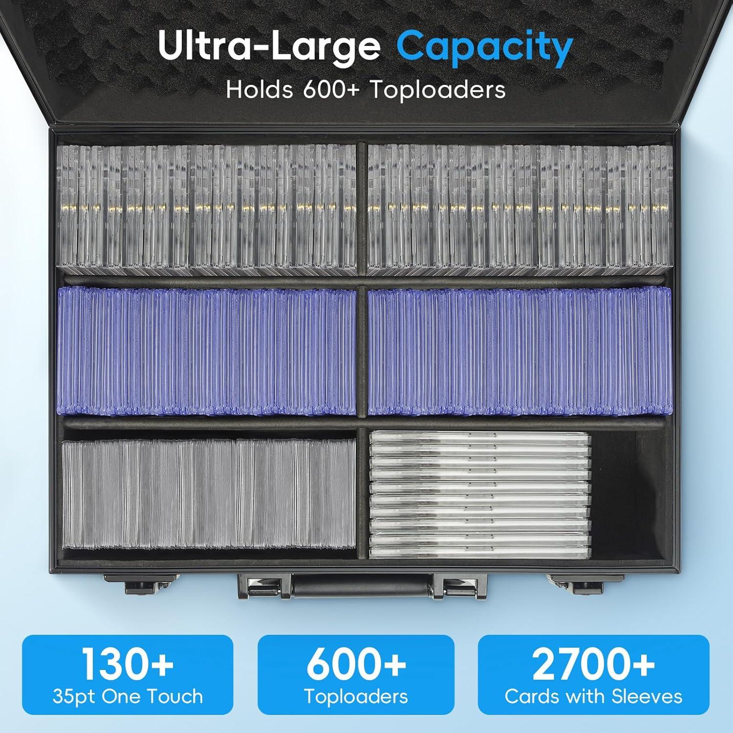 Caja de Almacenamiento ANNLOV para Tarjetas 600+ Toploaders