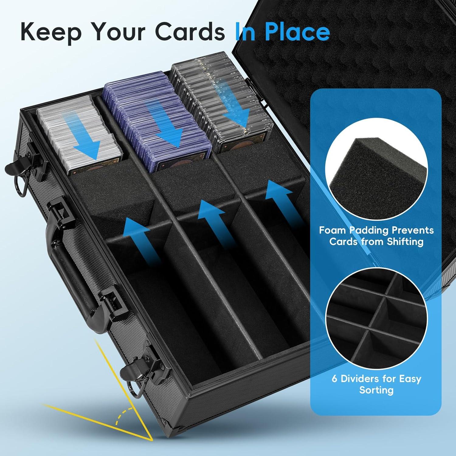 Caja de Almacenamiento ANNLOV para Tarjetas 600+ Toploaders