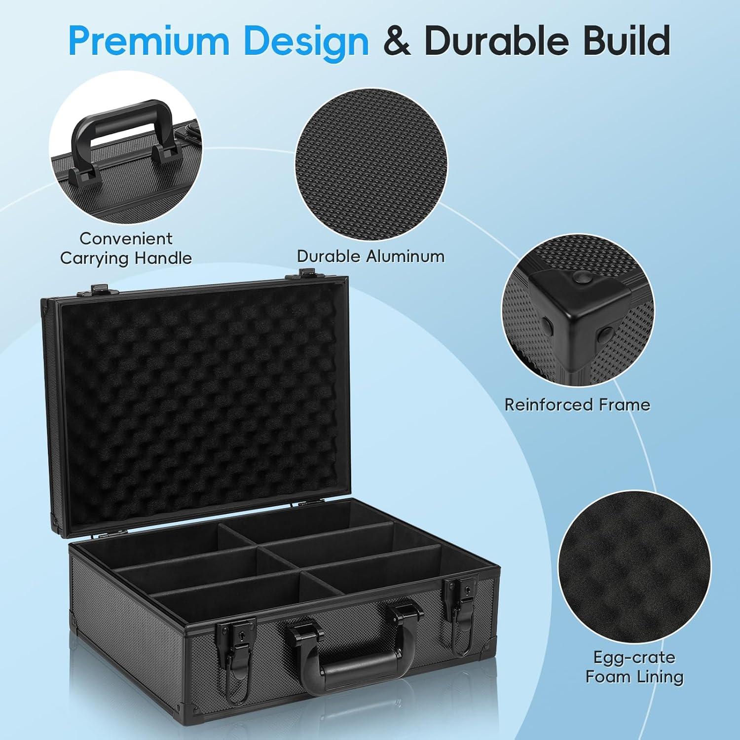 Caja de Almacenamiento ANNLOV para Tarjetas 600+ Toploaders