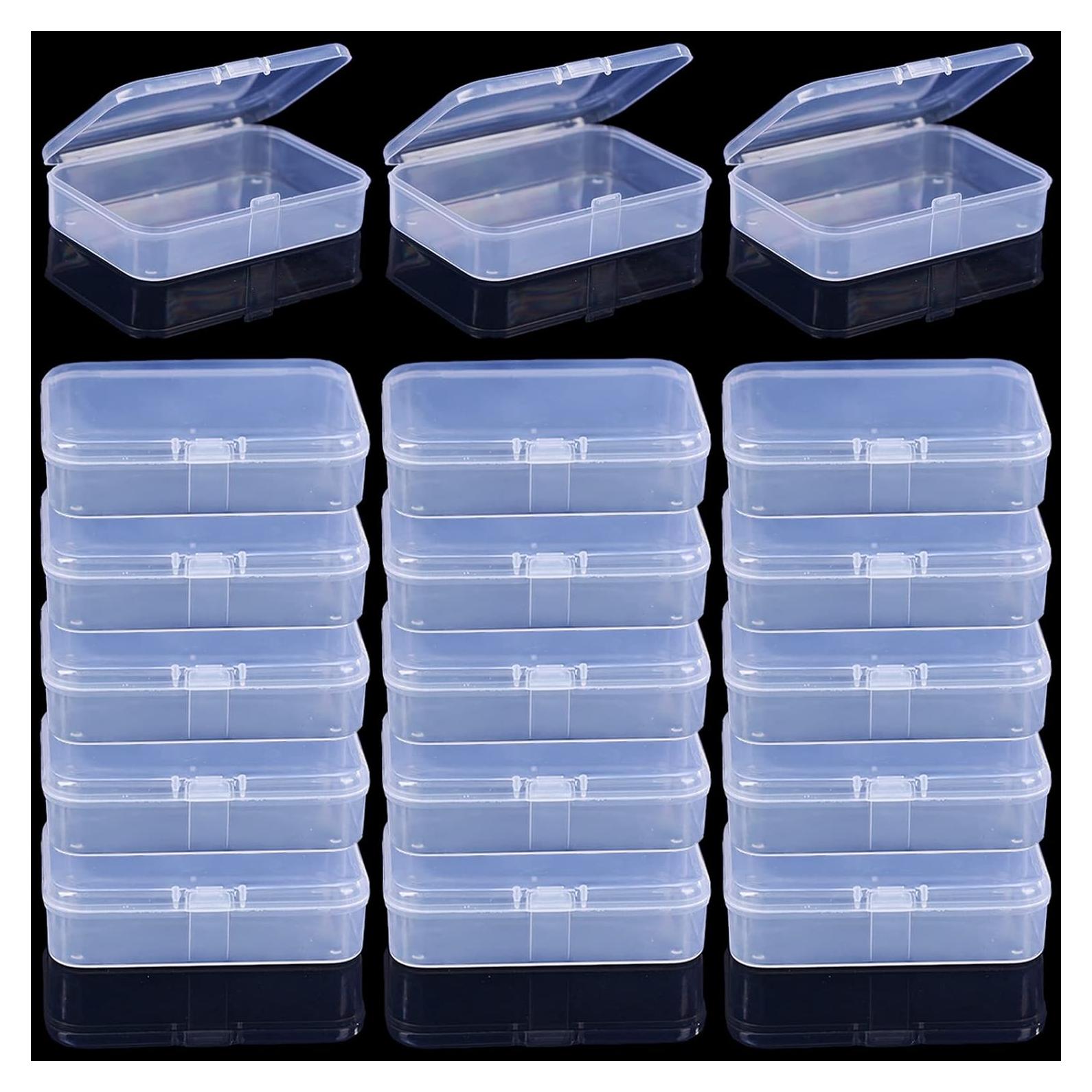 Cajas de Cartas Transparentes Gansita 18 Piezas 10.2x7.5cm