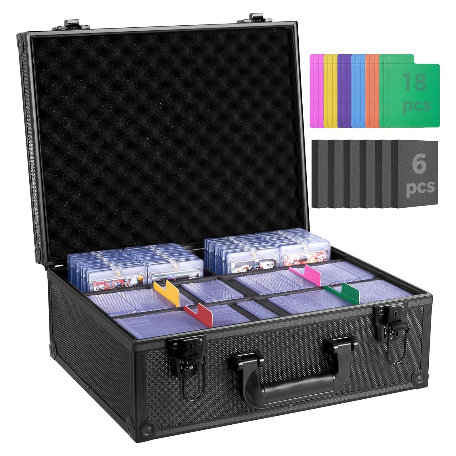 Caja de Almacenamiento para Cartas OEODAJ 600 Toploaders