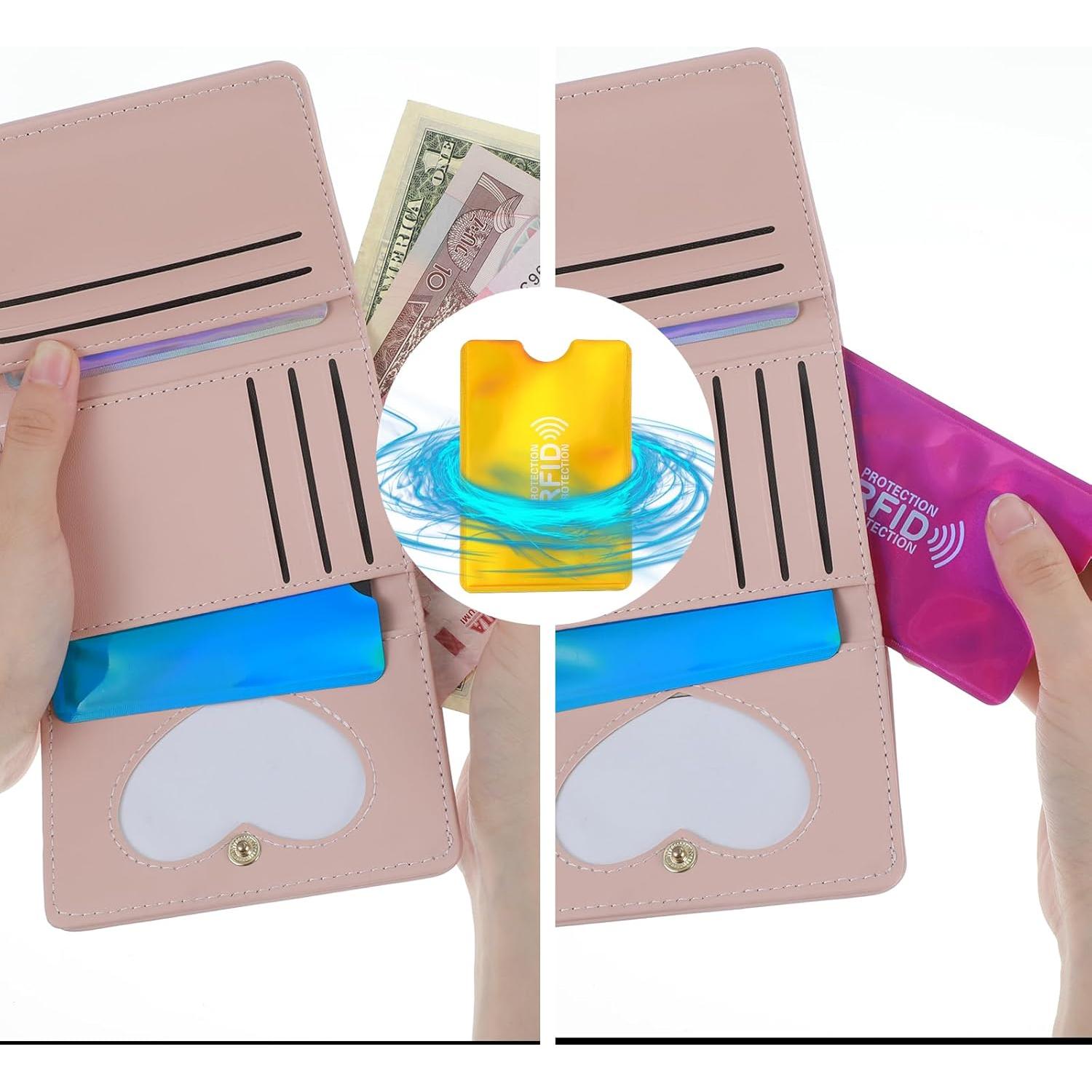 Juego de 12 fundas bloqueadoras RFID Sorcristy - 6 colores