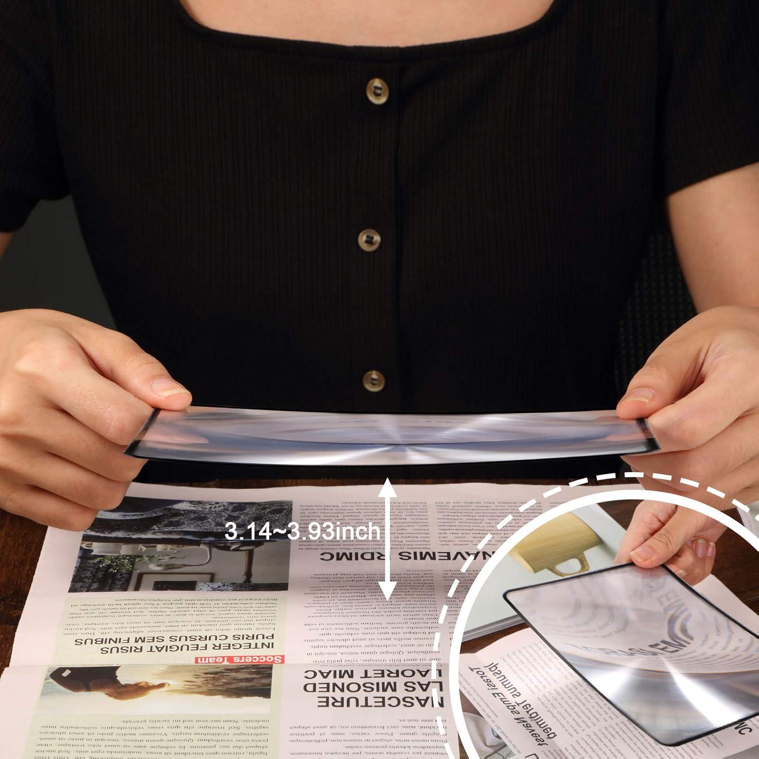 Conjunto de 12 Lentes Magnificadoras 3X Frienda - PVC