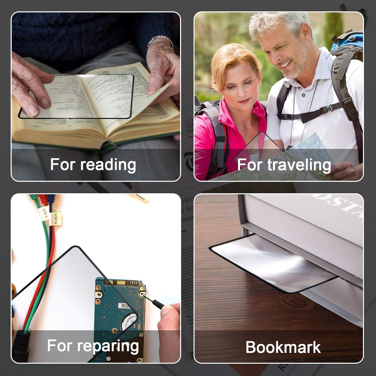 Conjunto de 12 Lentes Magnificadoras 3X Frienda - PVC