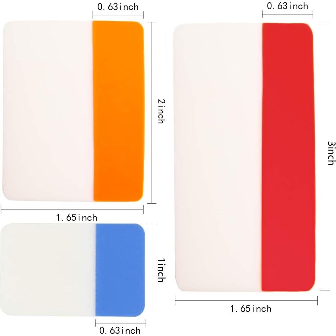 Pestañas Adhesivas KICNIC 480 Pcs 10 Colores 1-3 Pulgadas