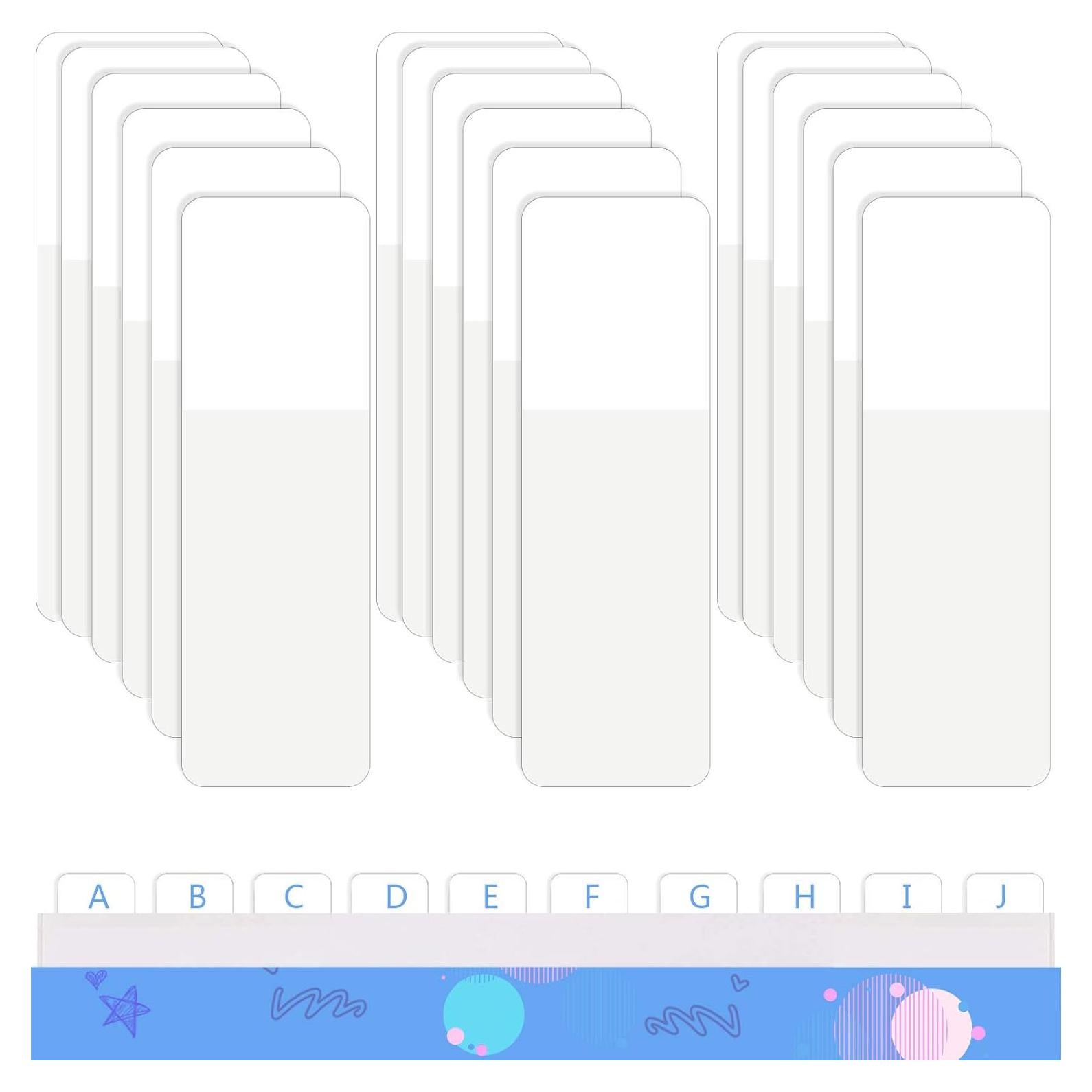 Marcadores de Páginas Adhesivos Blancos Outus 4.1x1.3cm 800 Piezas