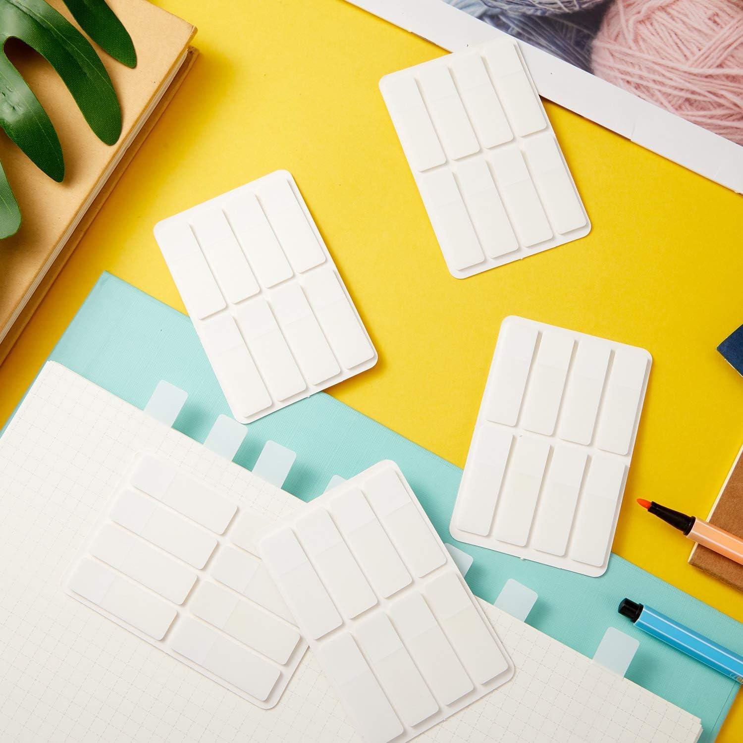 Marcadores de Páginas Adhesivos Blancos Outus 4.1x1.3cm 800 Piezas