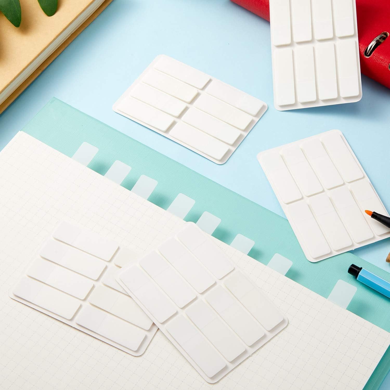 Marcadores de Páginas Adhesivos Blancos Outus 4.1x1.3cm 800 Piezas