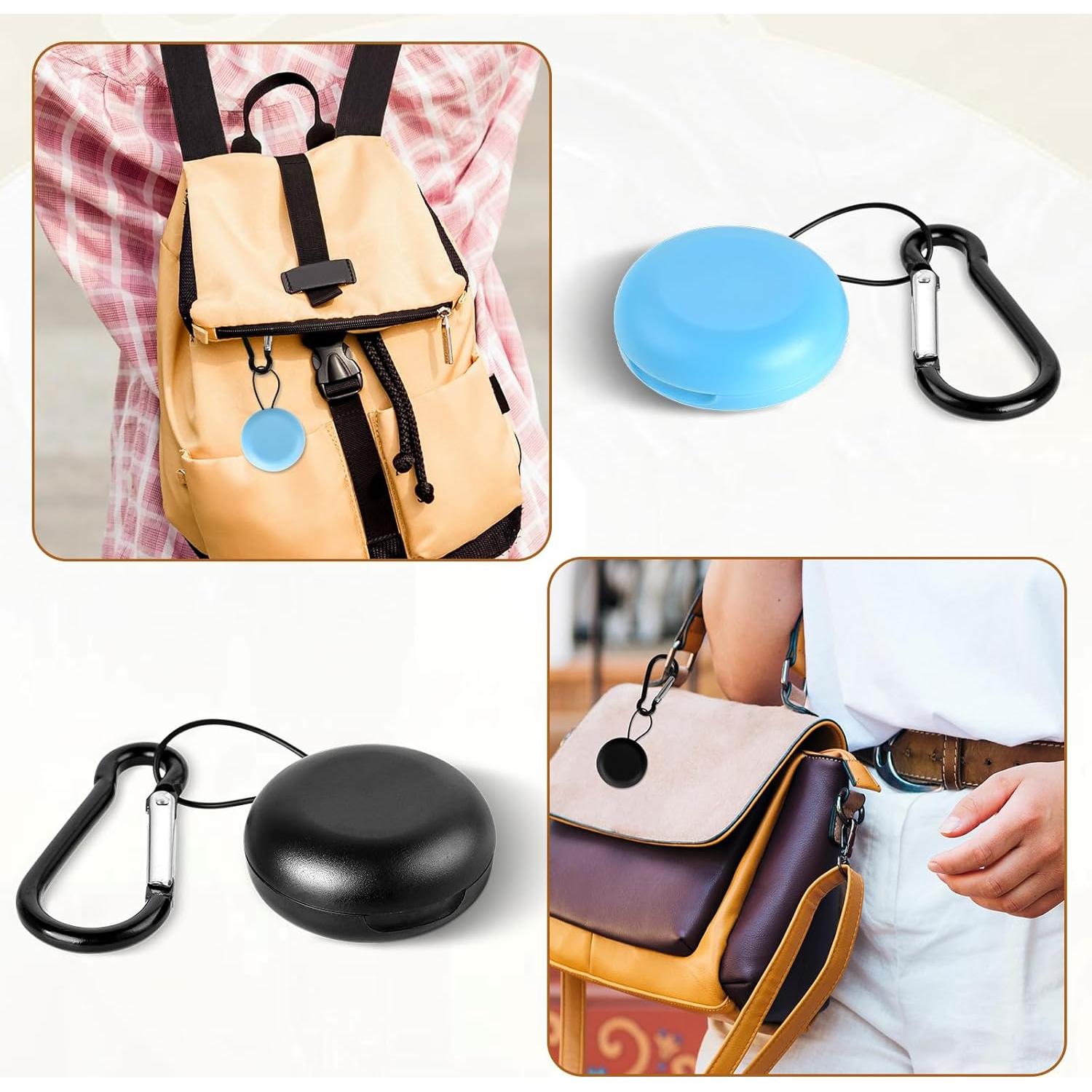 Estuches para Tapones de Oído LIQWEI 2 Pcs Mini Portátil