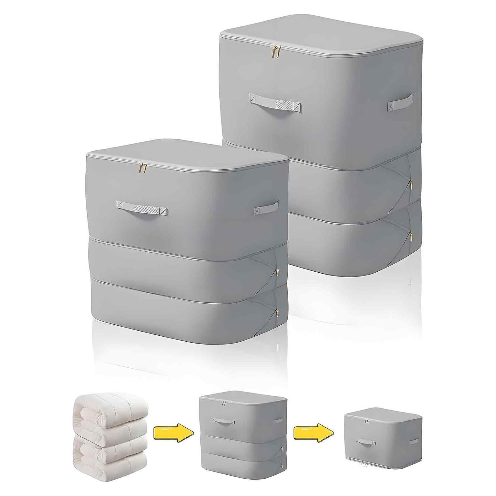 Paquete de 2 Bolsas de Almacenamiento Gaahkai 60x43 cm