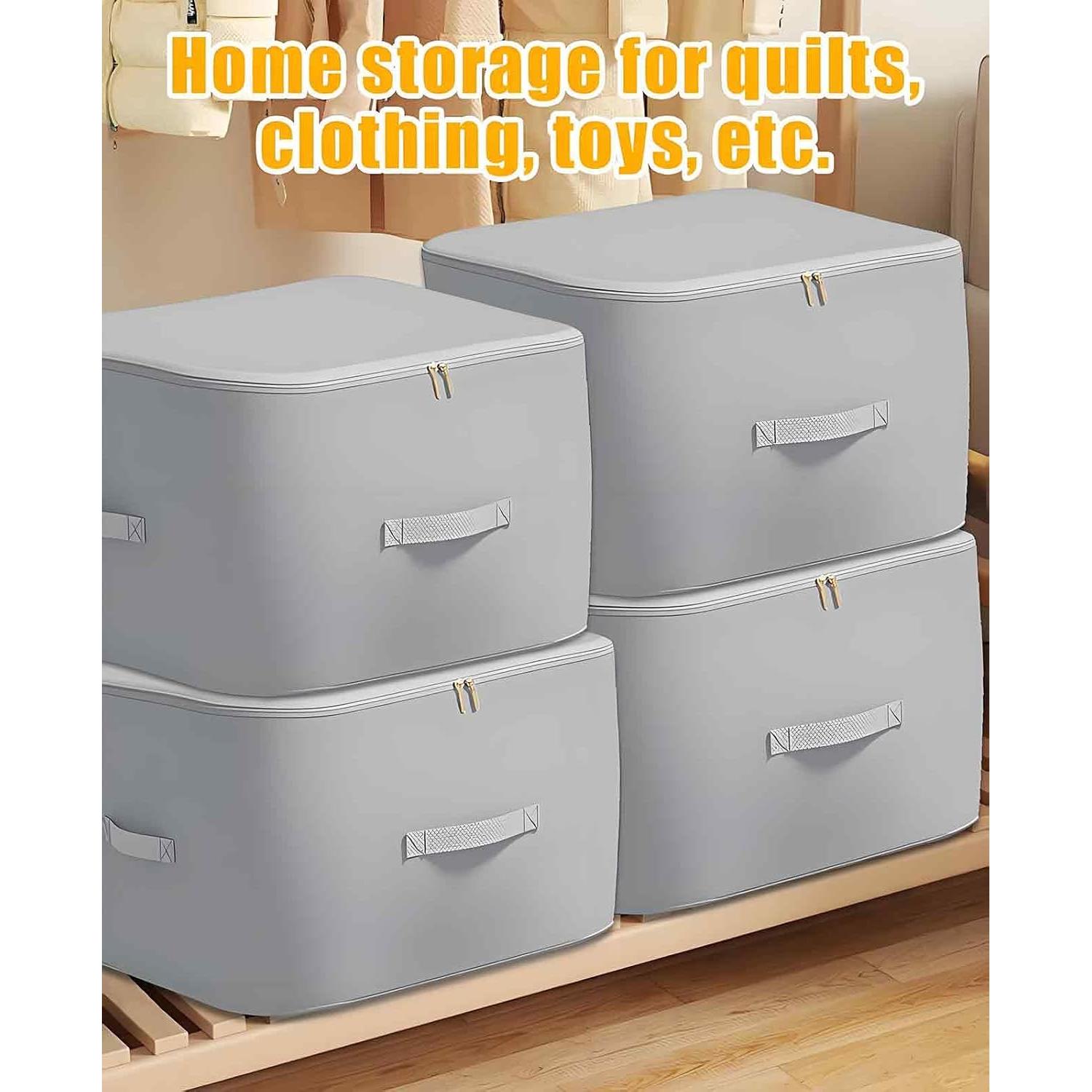 Paquete de 2 Bolsas de Almacenamiento Gaahkai 60x43 cm