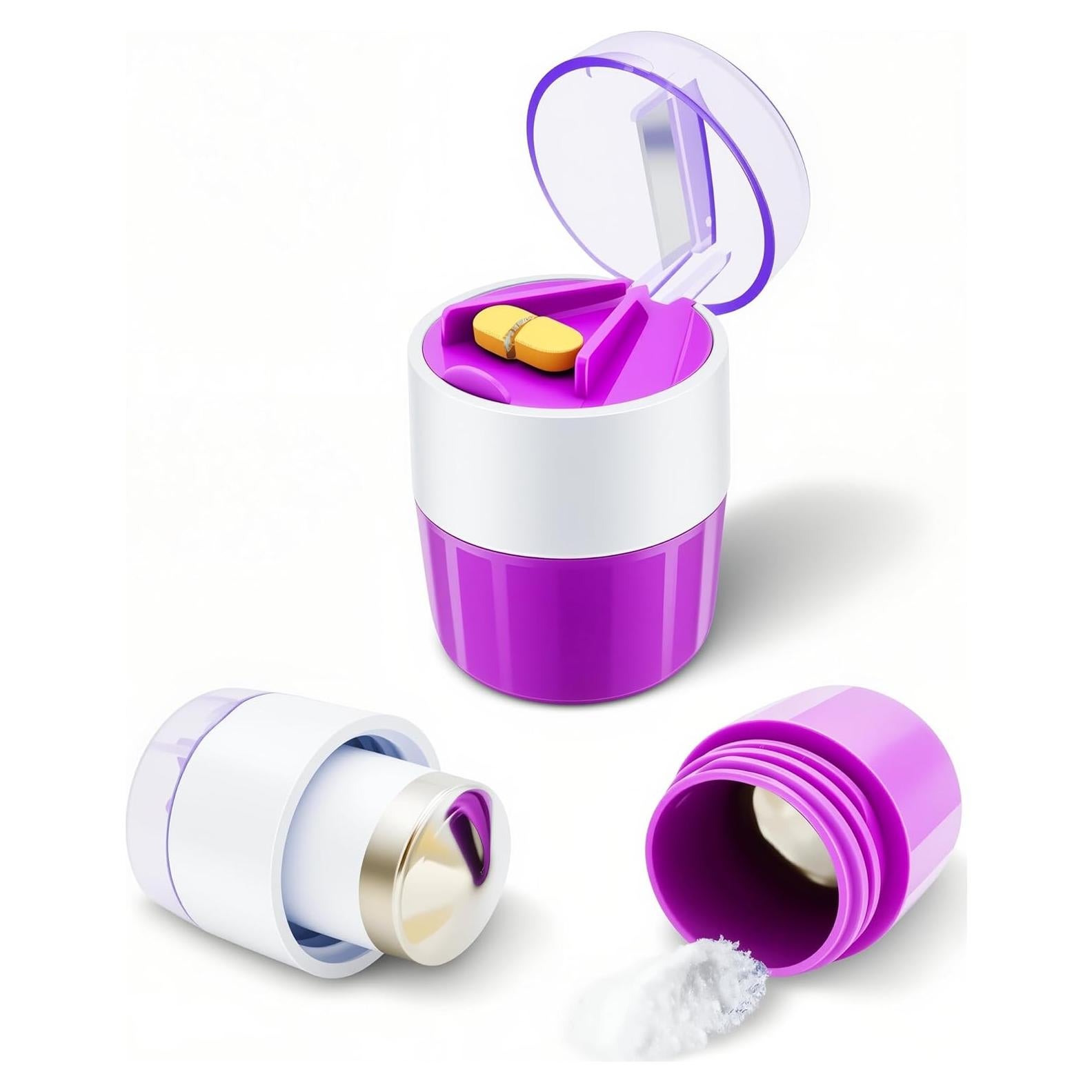 Cortador de Pastillas HUIKE - Triturador y Divisor Preciso 7.6 cm