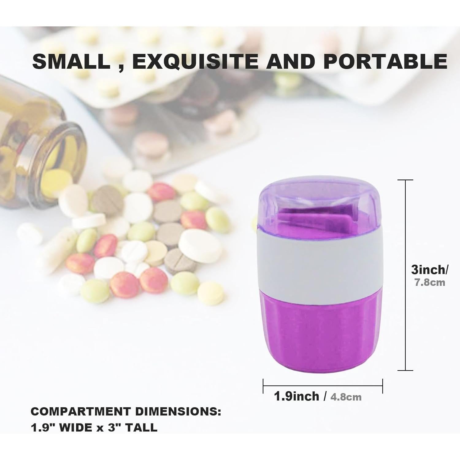 Cortador de Pastillas HUIKE - Triturador y Divisor Preciso 7.6 cm