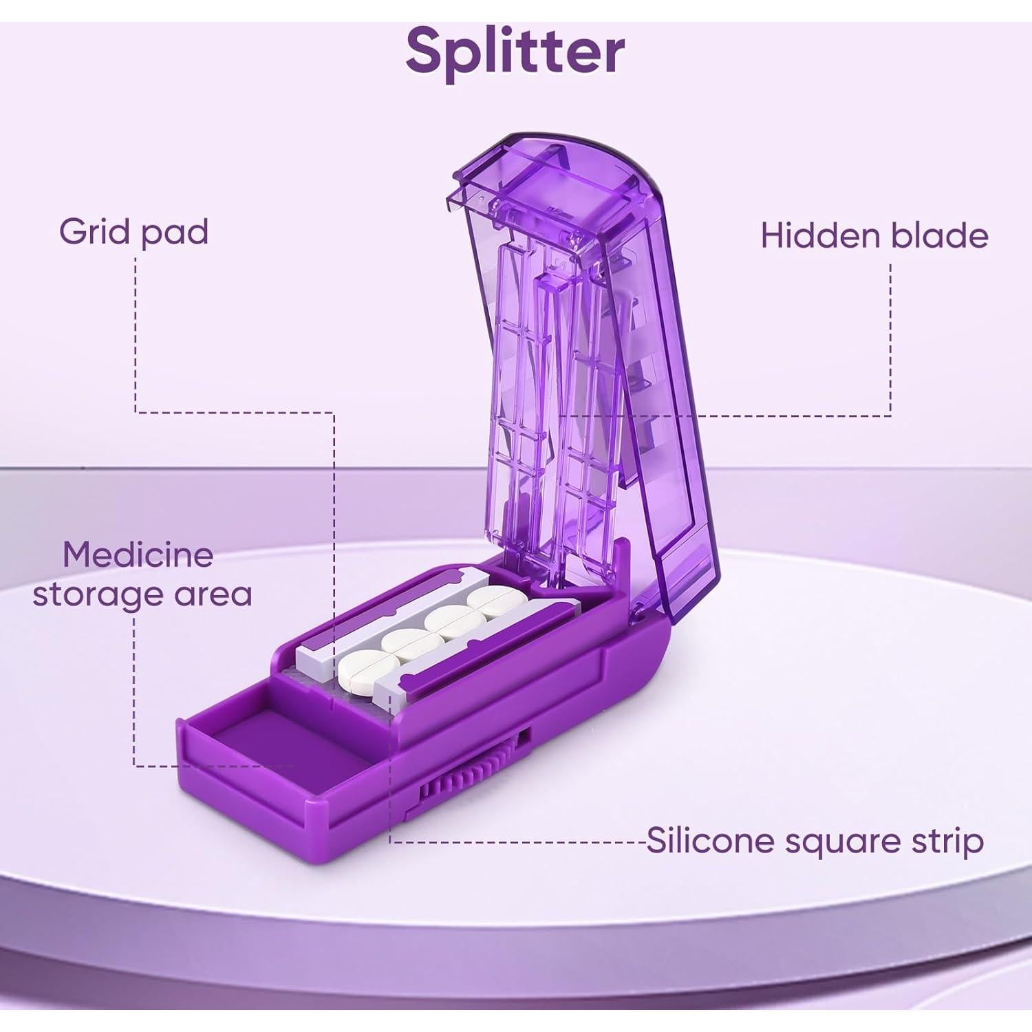 Cortador de Pastillas Múltiple GIIYAA Ajustable con Cuchilla Inoxidable