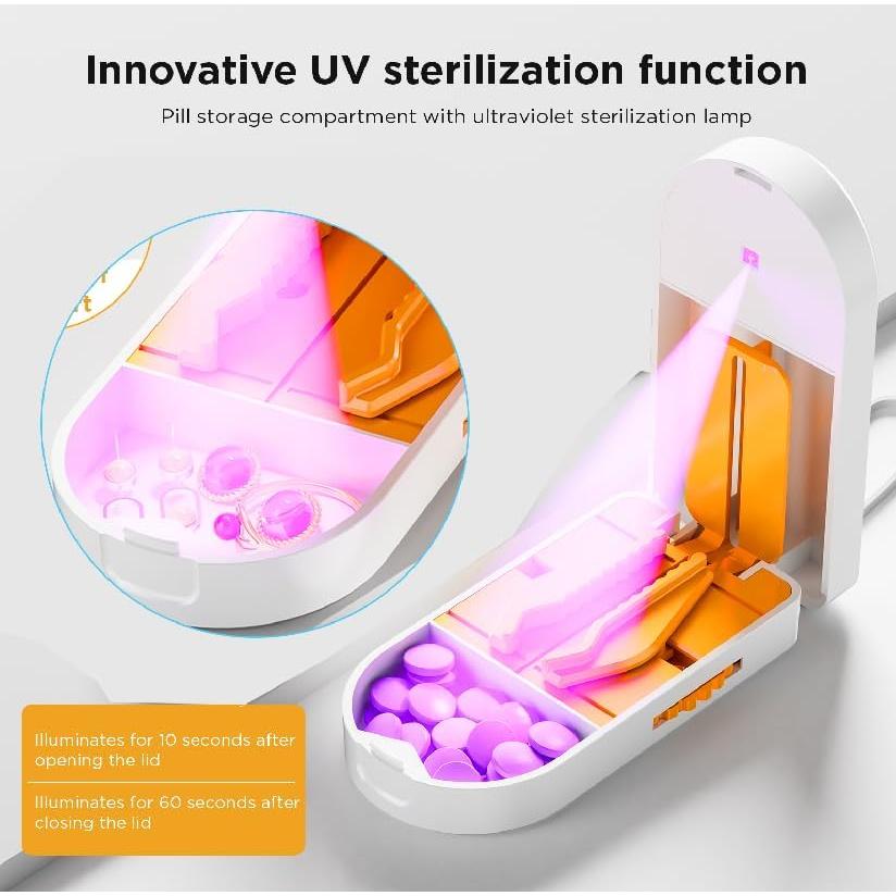 Cortador de Pastillas Pro U Vilosa Naranja - Cuchillas Ajustables 3-25mm
