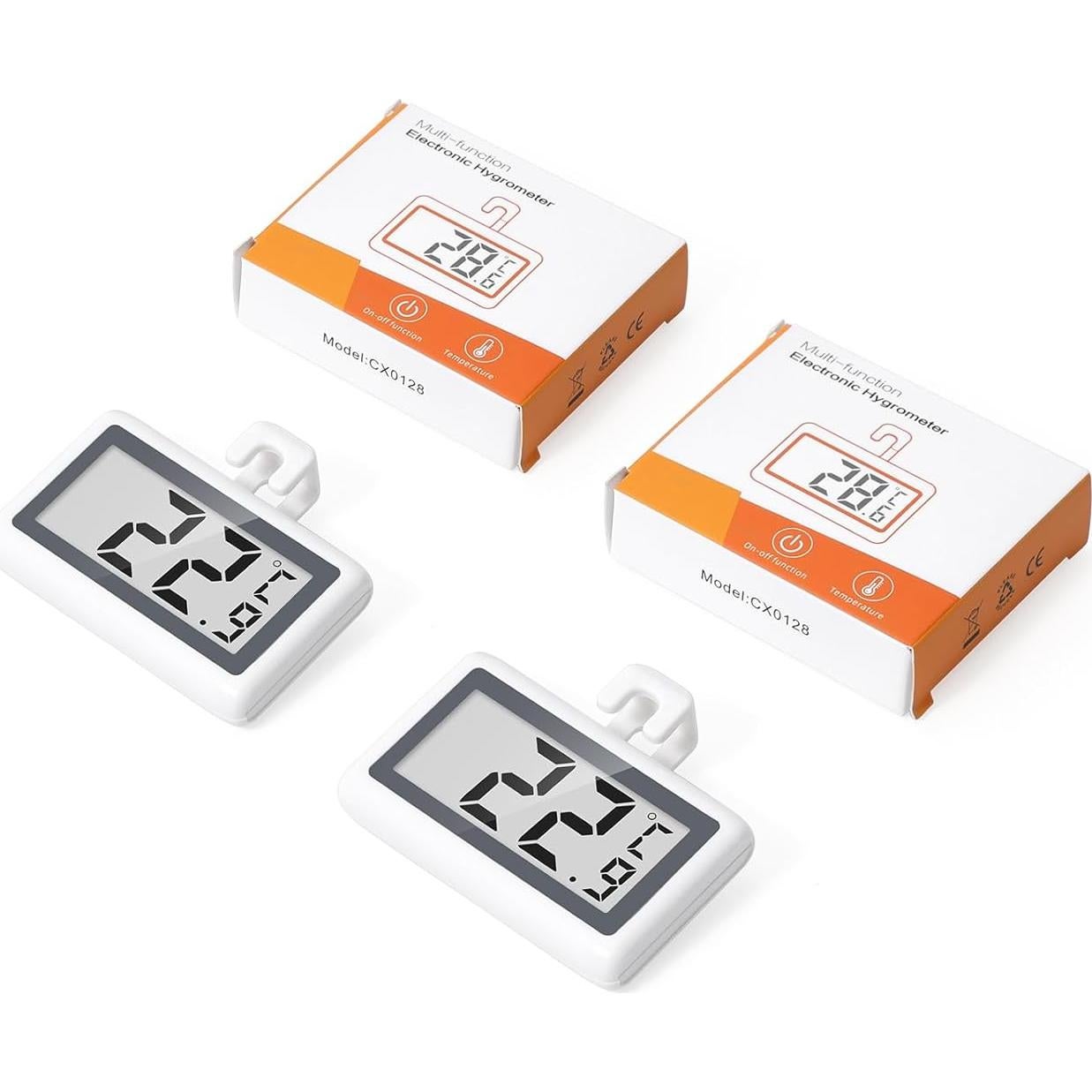 Termómetro Digital KeeKit para Refrigerador y Congelador - 2 Paquete