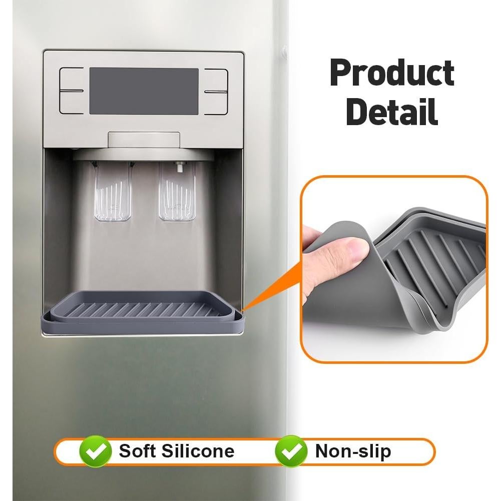 Bandeja de Goteo de Silicona Jaxbo 21x7.8 cm para Refrigerador