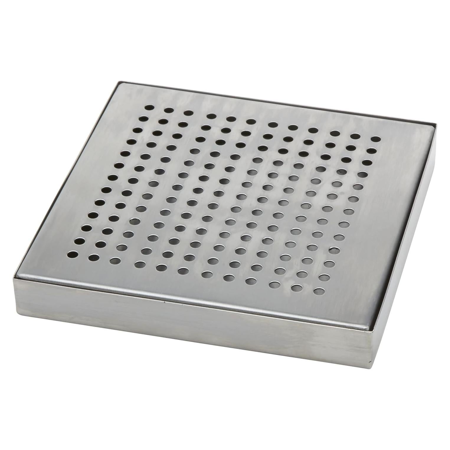 Bandeja de Goteo Cuadrada Acero Inoxidable American Metalcraft DT4 15.24 cm