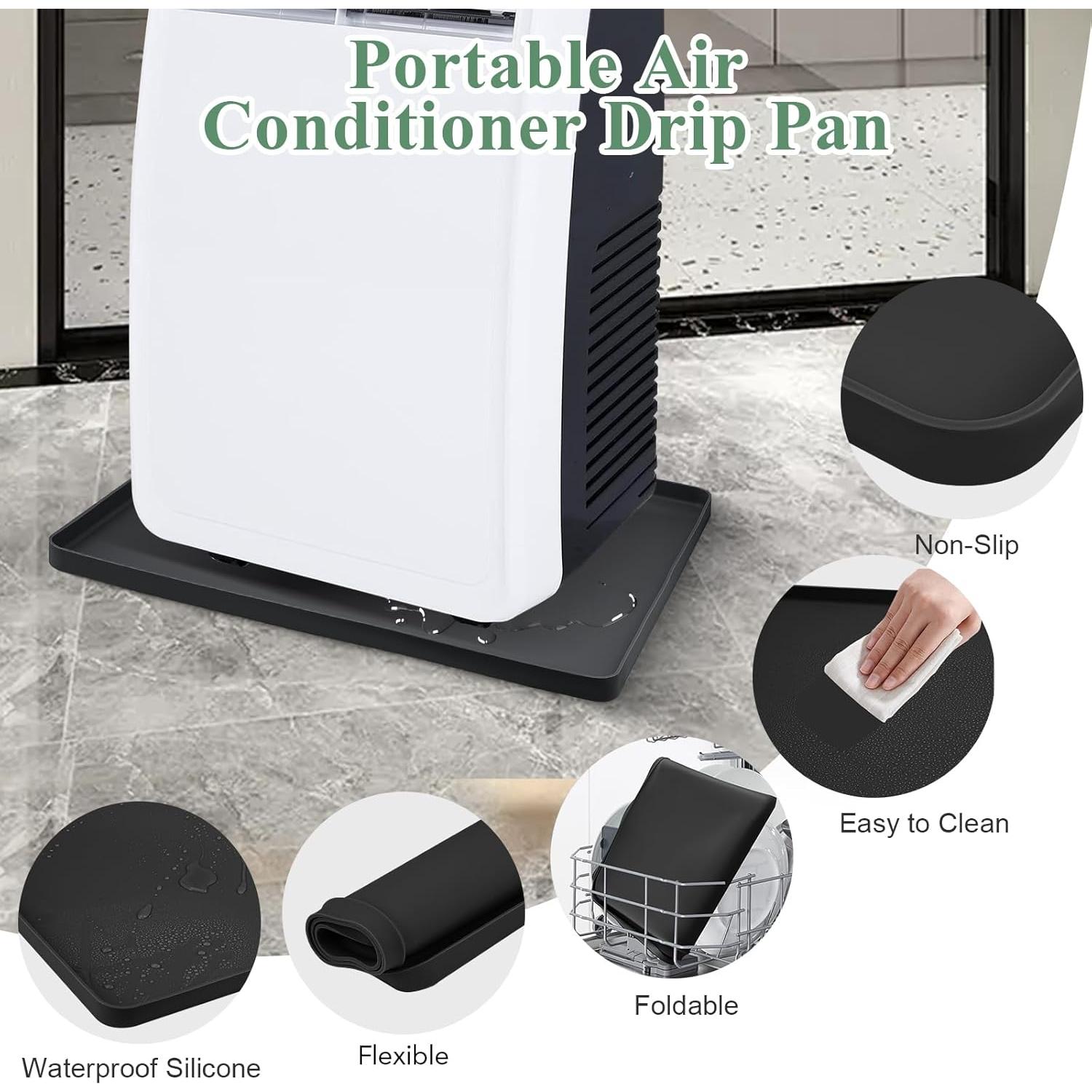 Bandeja de Goteo para Aire Acondicionado Portátil Sptnabv 50.8x40.6cm