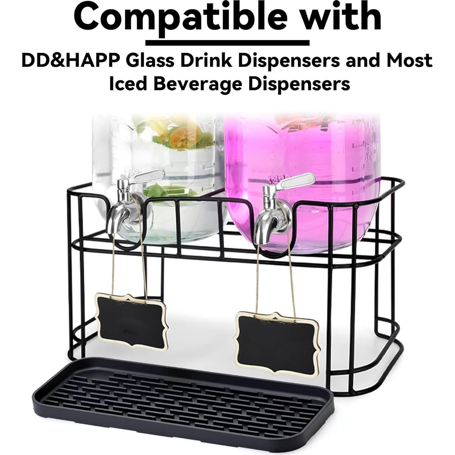 Bandeja de Goteo de Silicona Brikinte para Dispensador 1 Galón