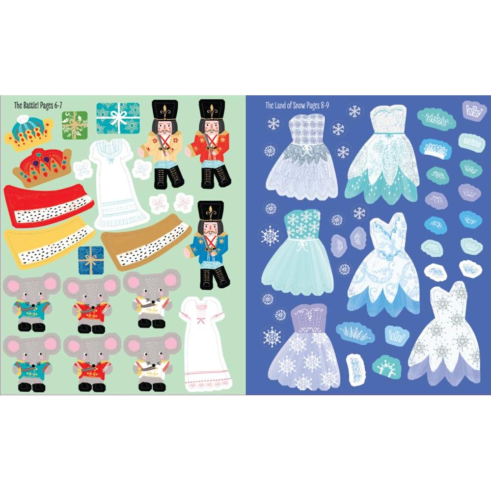 My Sticker Dress-Up: The Nutcracker: Fun Christmas Activity Book for all ages with 400+ Reusable Stickers!