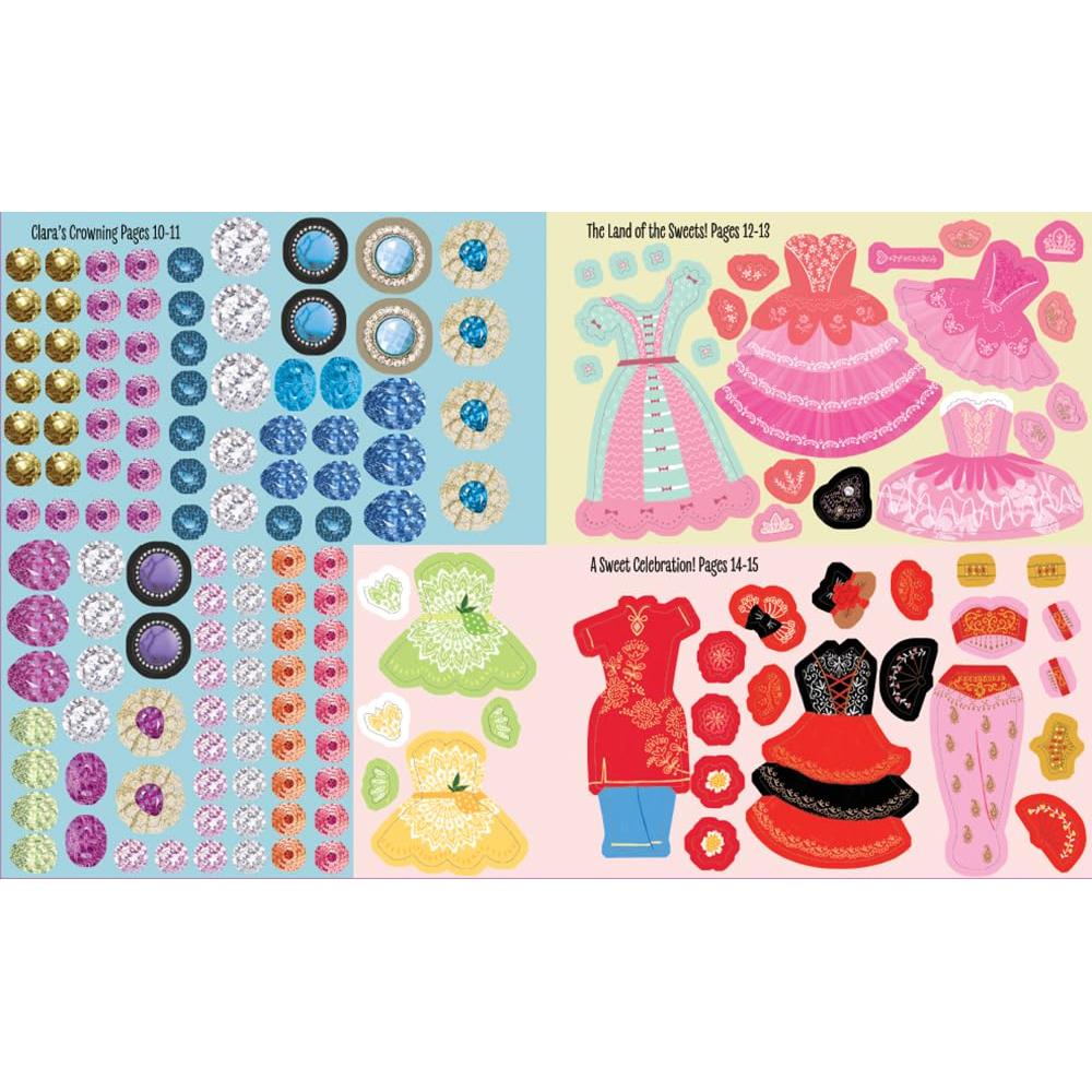 My Sticker Dress-Up: The Nutcracker: Fun Christmas Activity Book for all ages with 400+ Reusable Stickers!