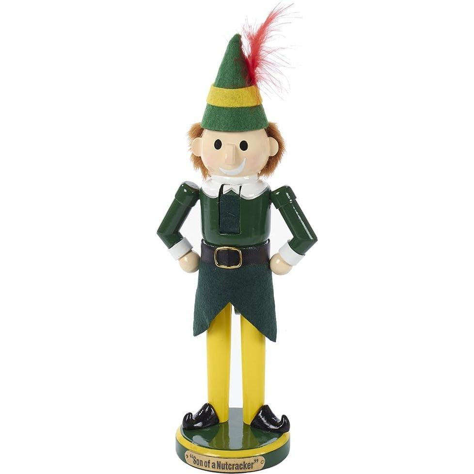 Muñeco de madera Buddy el duende Kurt Adler 28 cm