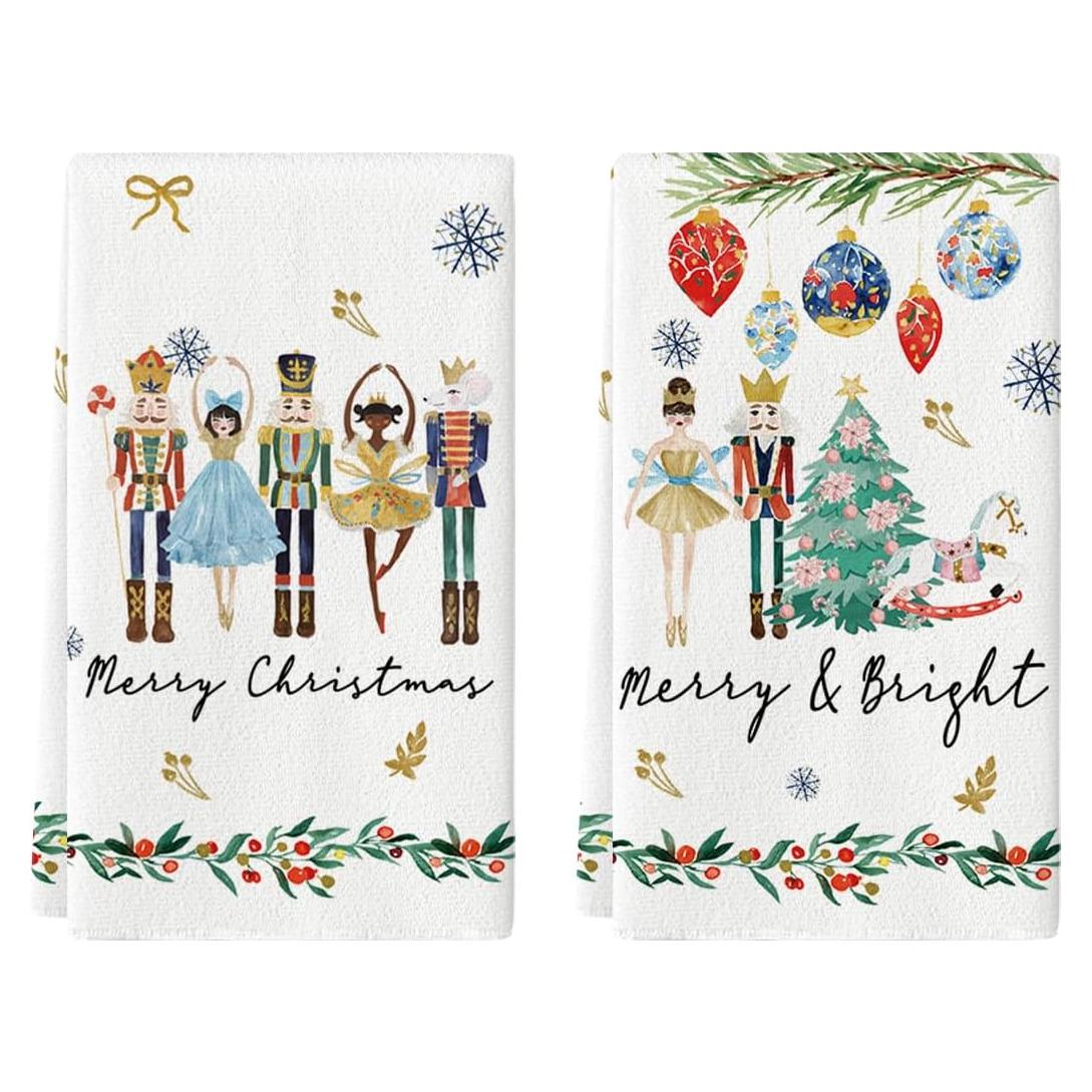 Juego de 2 Toallas de Cocina Artoid Mode 43x66 cm Beige